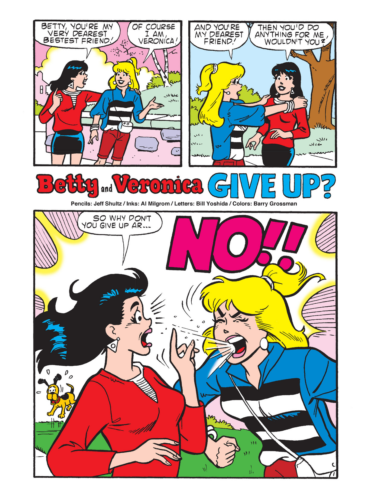 Read online Betty and Veronica Double Digest comic -  Issue #223 - 214