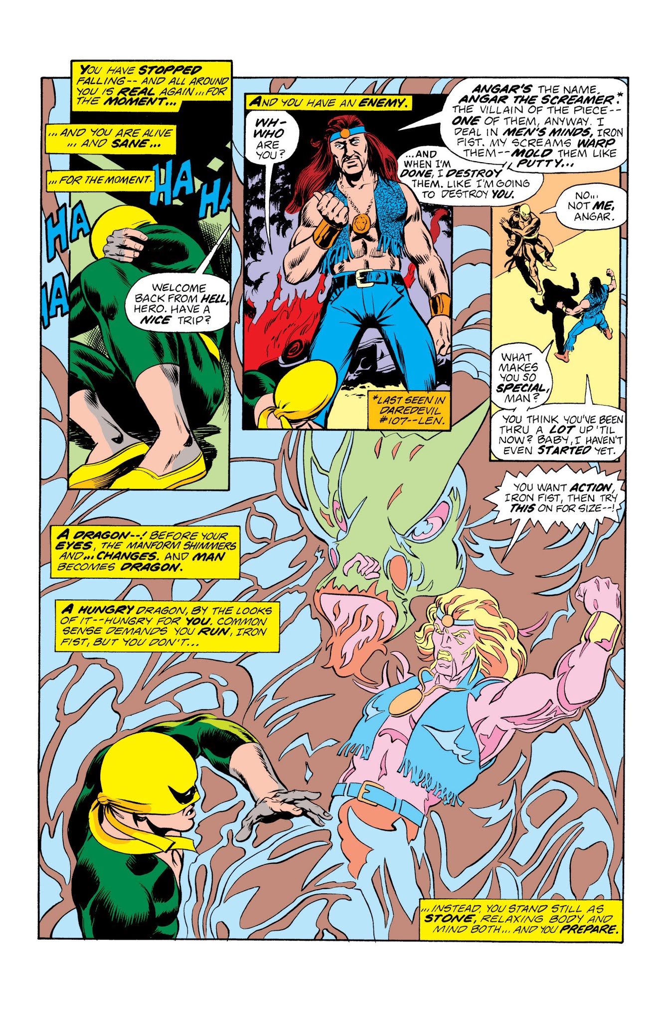 Read online Marvel Masterworks: Iron Fist comic -  Issue # TPB 1 (Part 3) - 8
