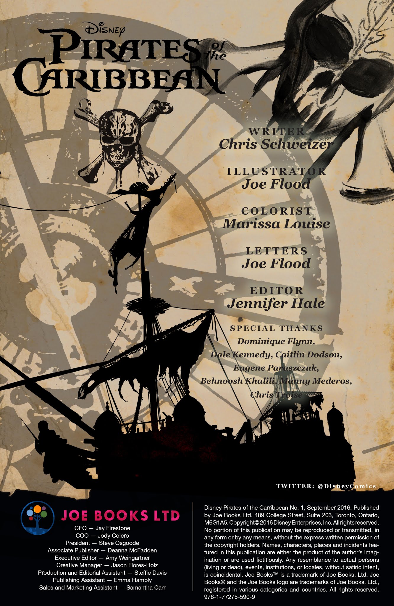 Read online Disney Pirates of the Caribbean comic -  Issue #1 - 2