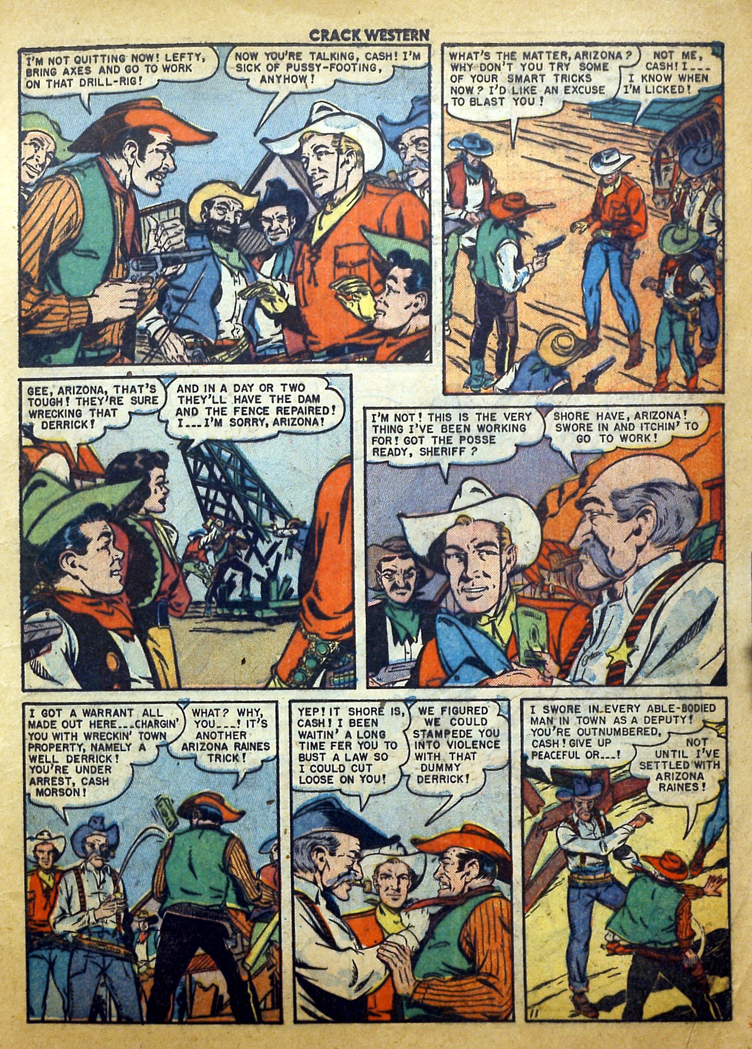 Read online Crack Western comic -  Issue #70 - 13