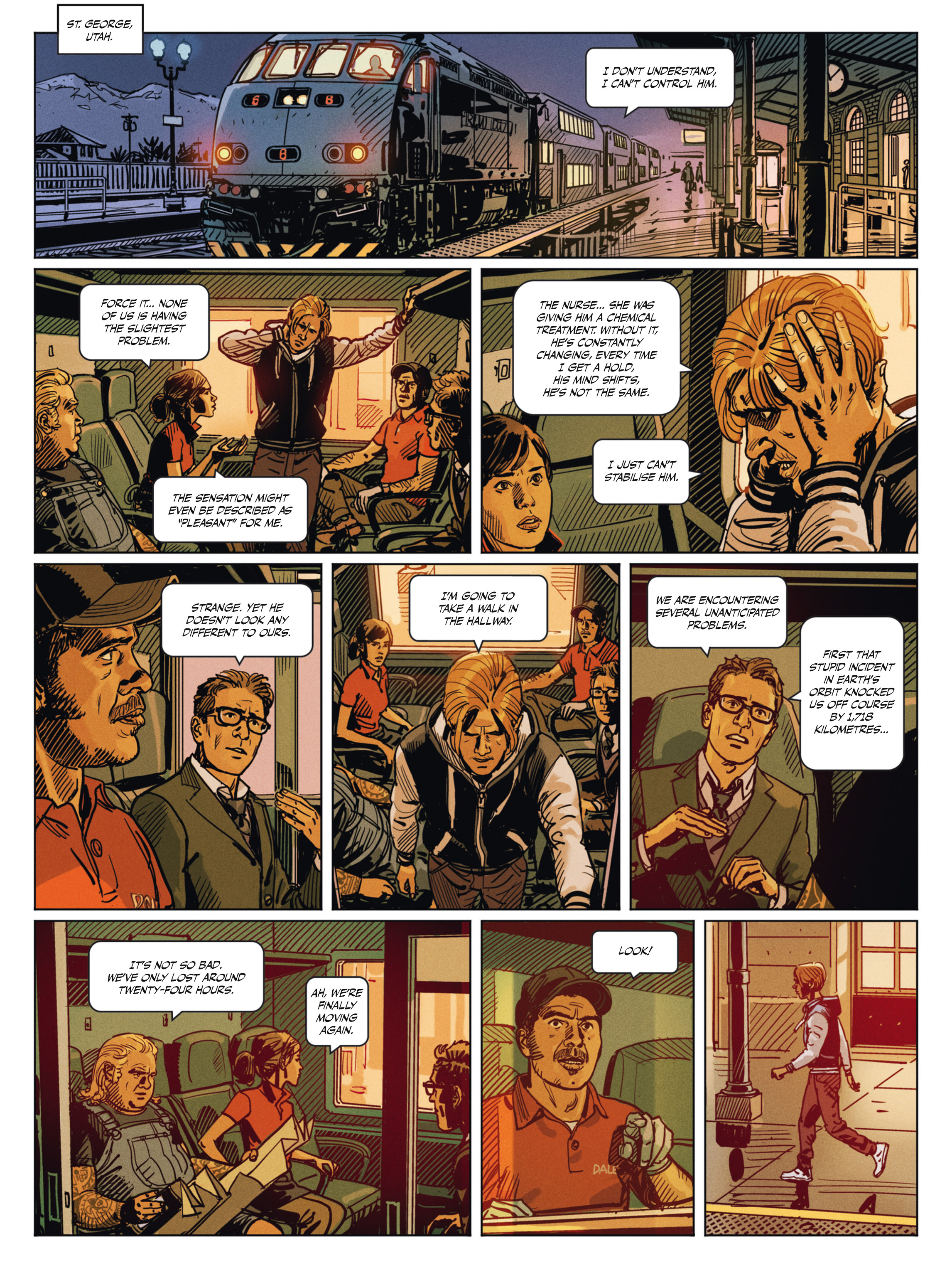 Read online Exo comic -  Issue #1 - 24