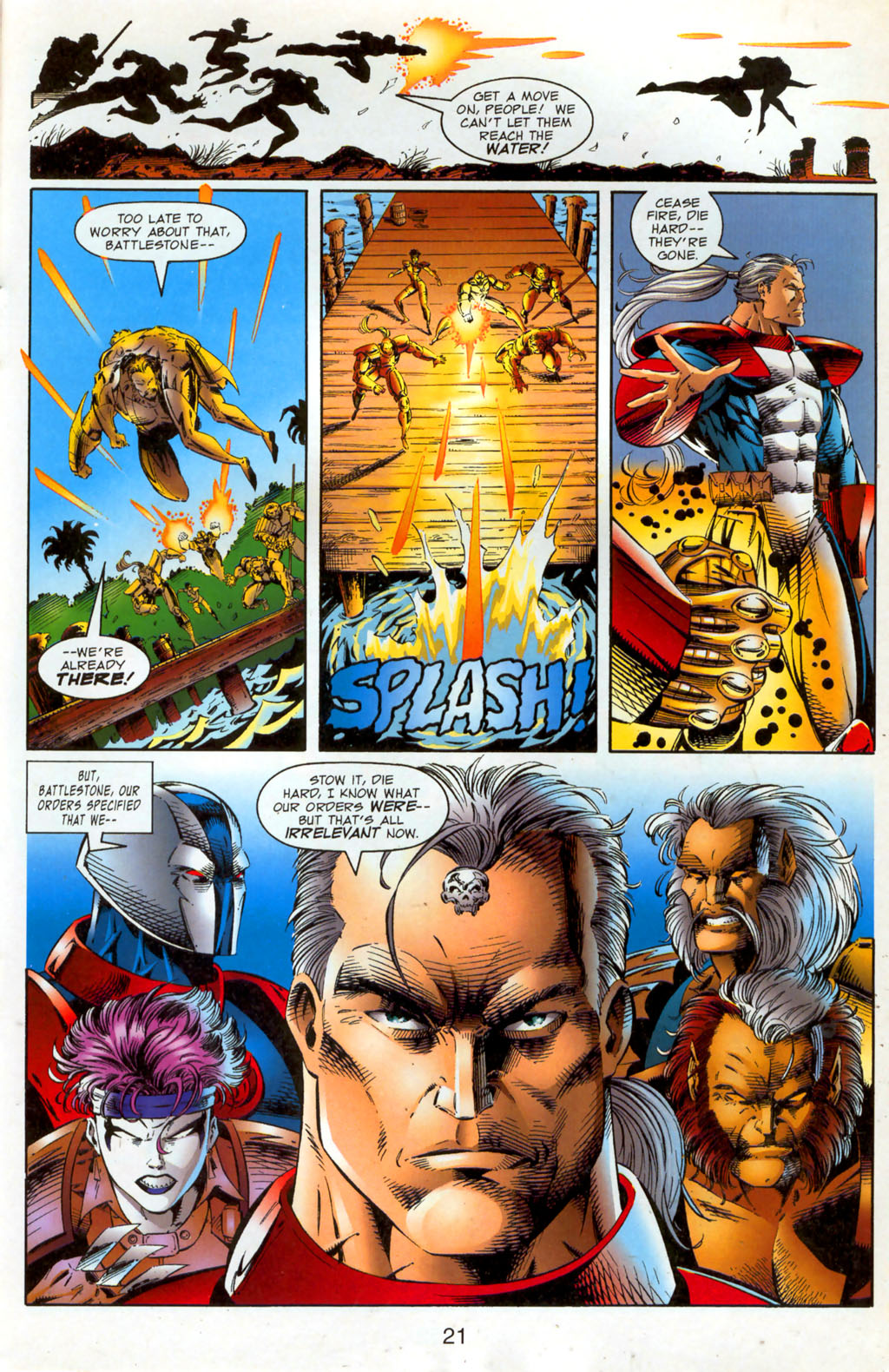 Read online Brigade (1993) comic -  Issue #25 - 24