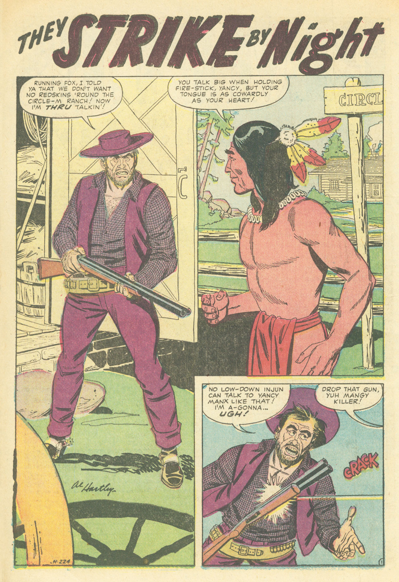 Read online Western Outlaws (1954) comic -  Issue #12 - 14