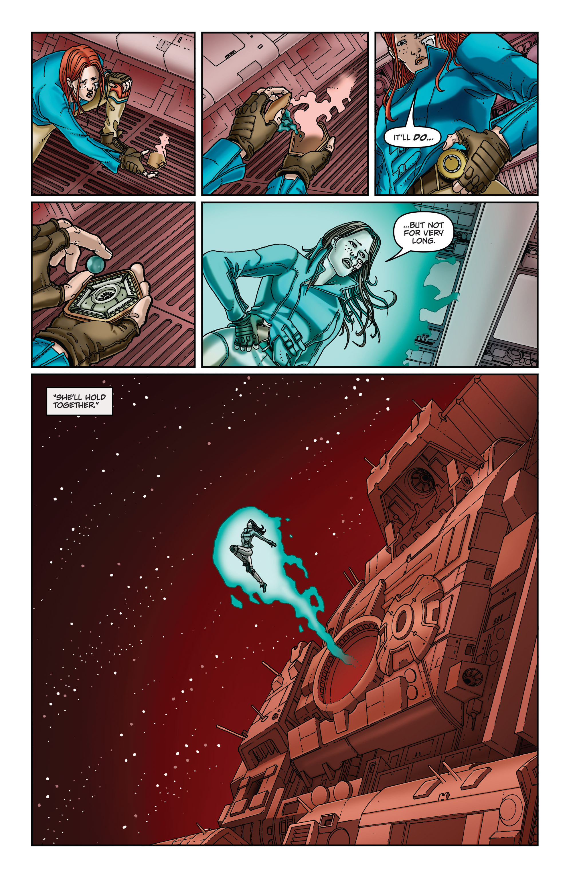 Read online Satellite Falling comic -  Issue #5 - 6