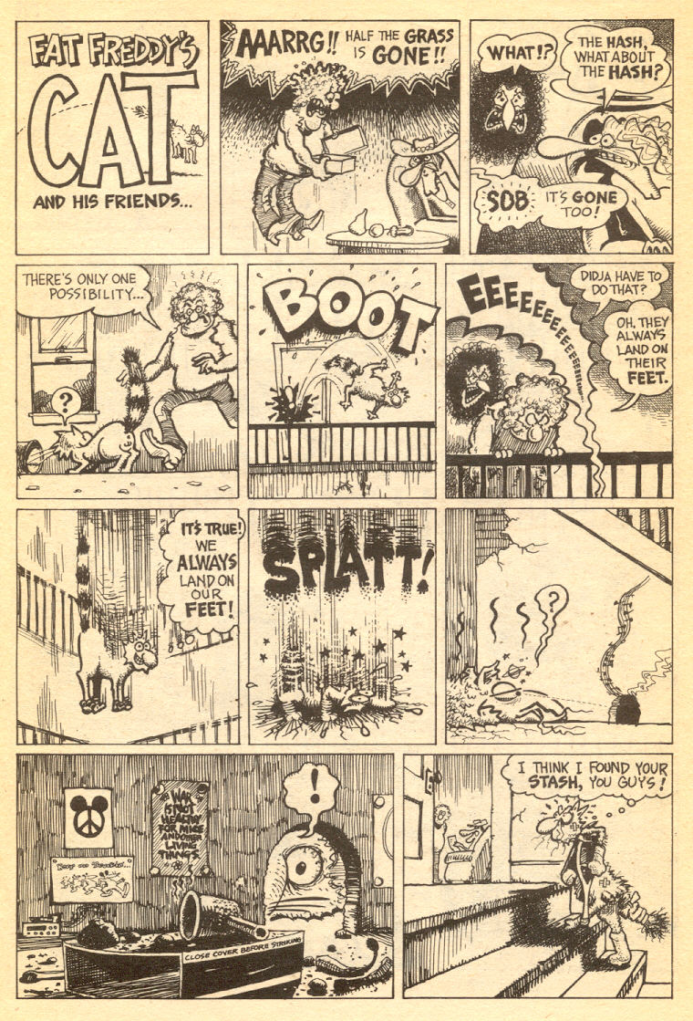Read online Adventures of Fat Freddy's Cat comic -  Issue #2 - 27