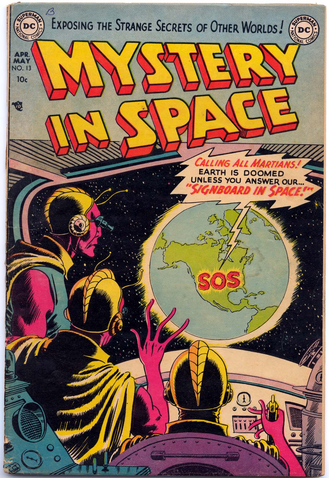 Read online Mystery in Space (1951) comic -  Issue #13 - 1