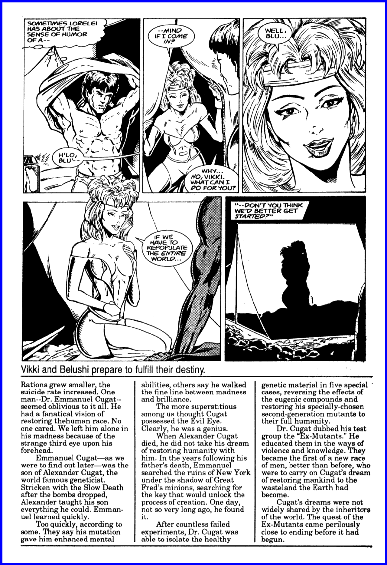 Read online Ex-Mutants (1986) comic -  Issue #6 - 33