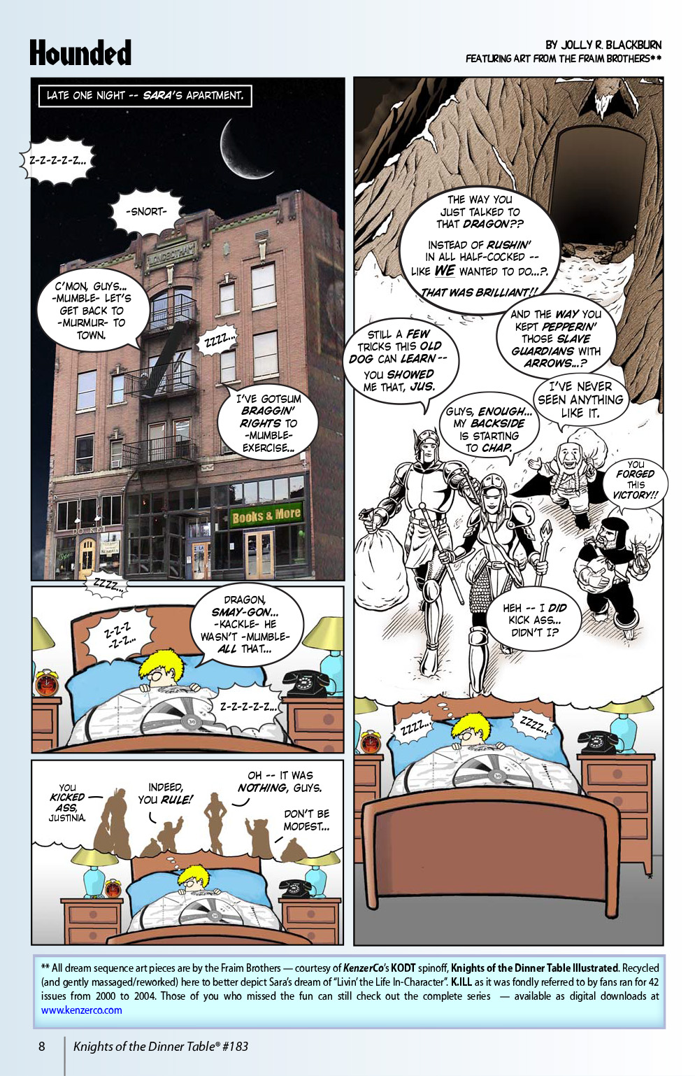 Read online Knights of the Dinner Table comic -  Issue #183 - 10