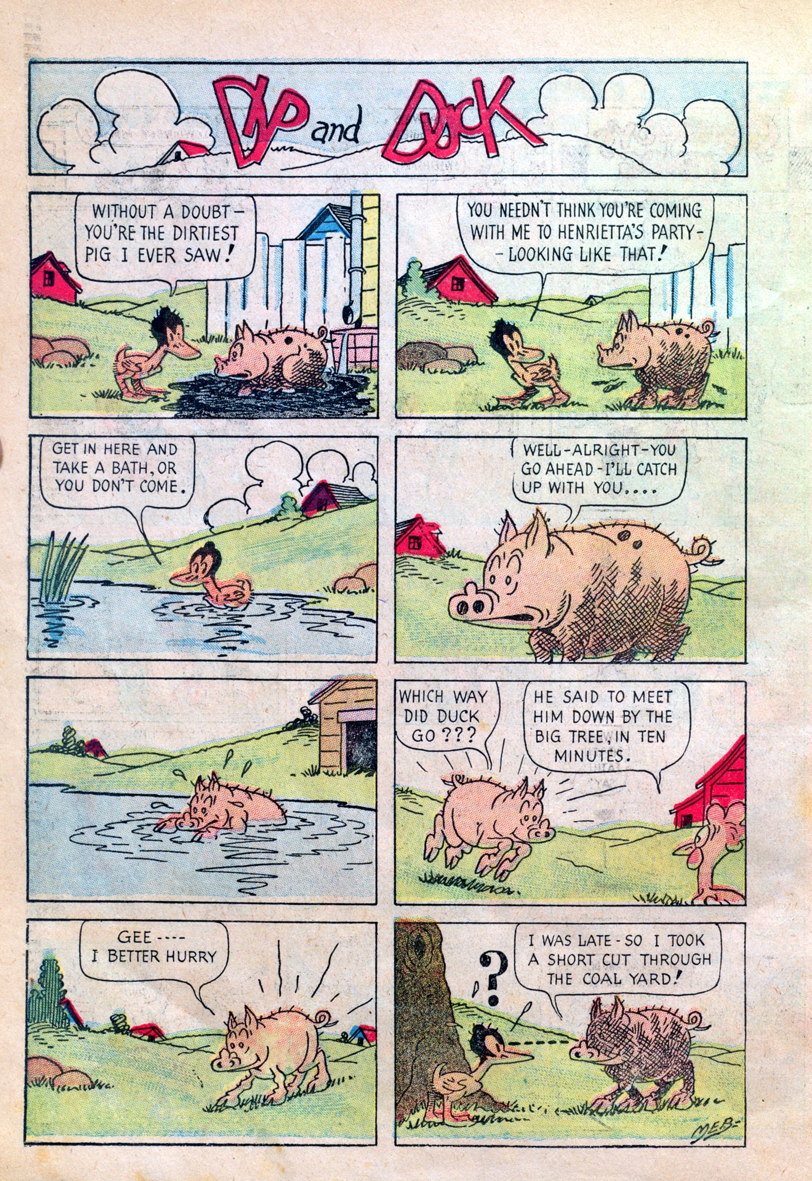 Read online Famous Funnies comic -  Issue #6 - 58