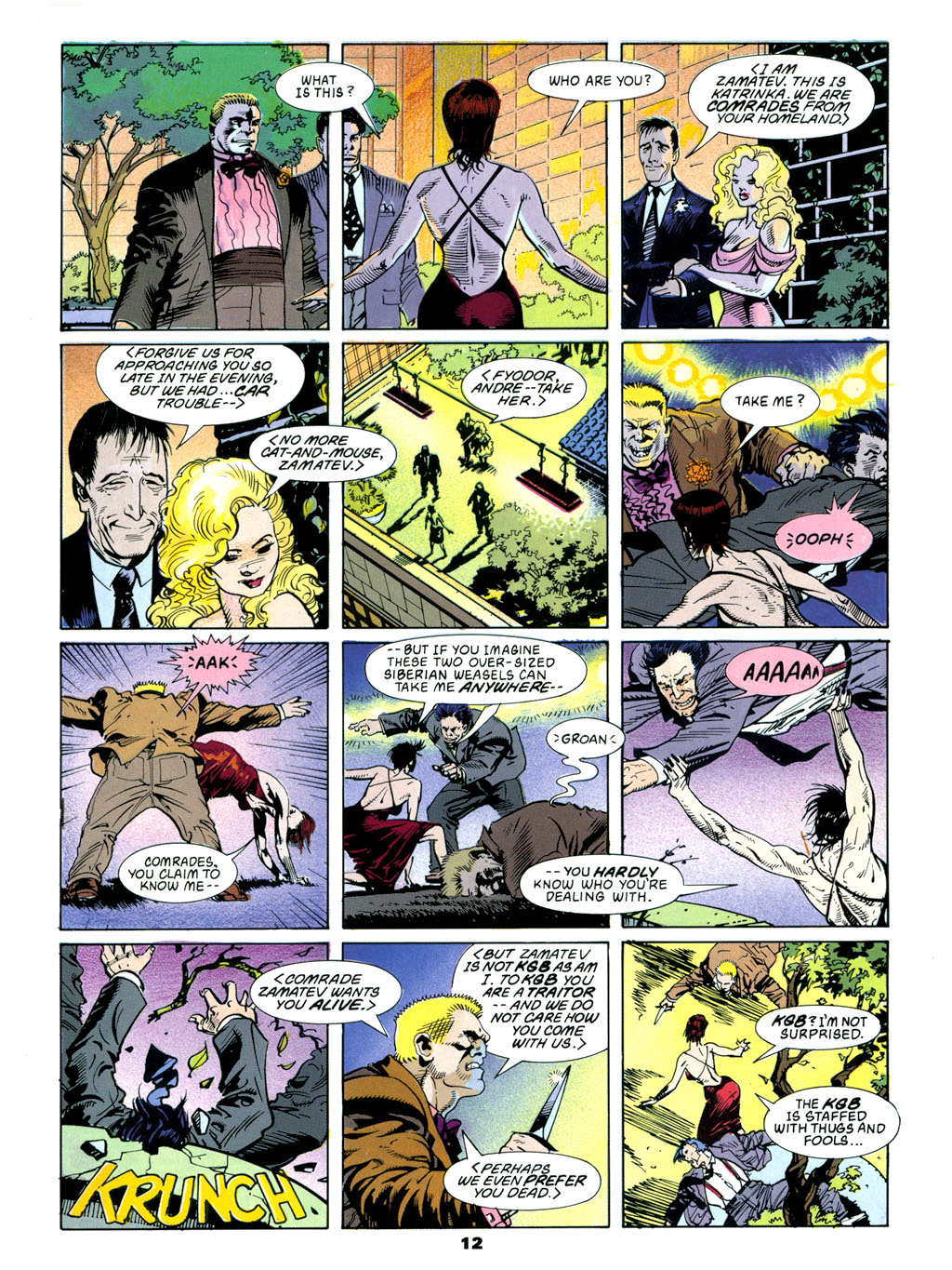 Read online Marvel Graphic Novel comic -  Issue #61 - Black Widow - The Coldest War - 13