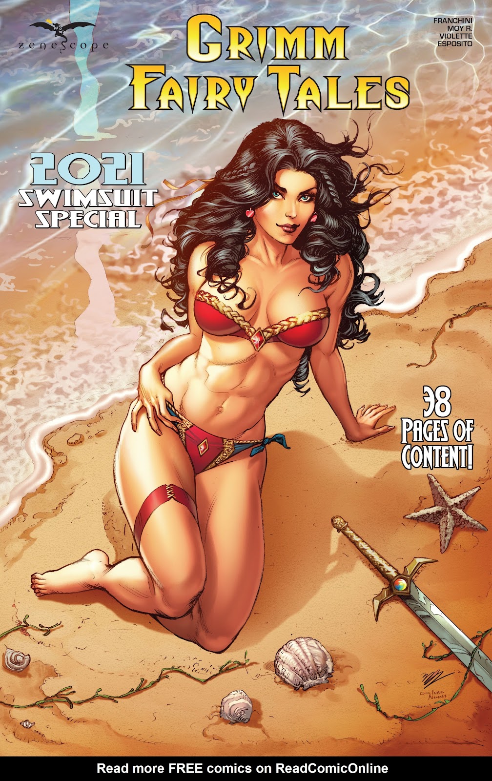 Grimm Fairy Tales: 2021 Swimsuit issue Full - Page 1