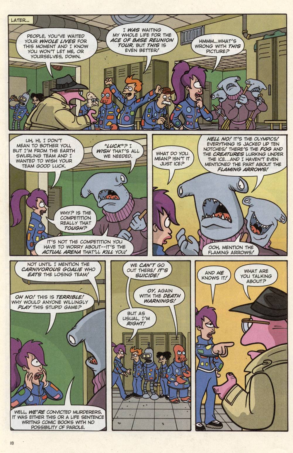 Read online Futurama Comics comic -  Issue #10 - 19