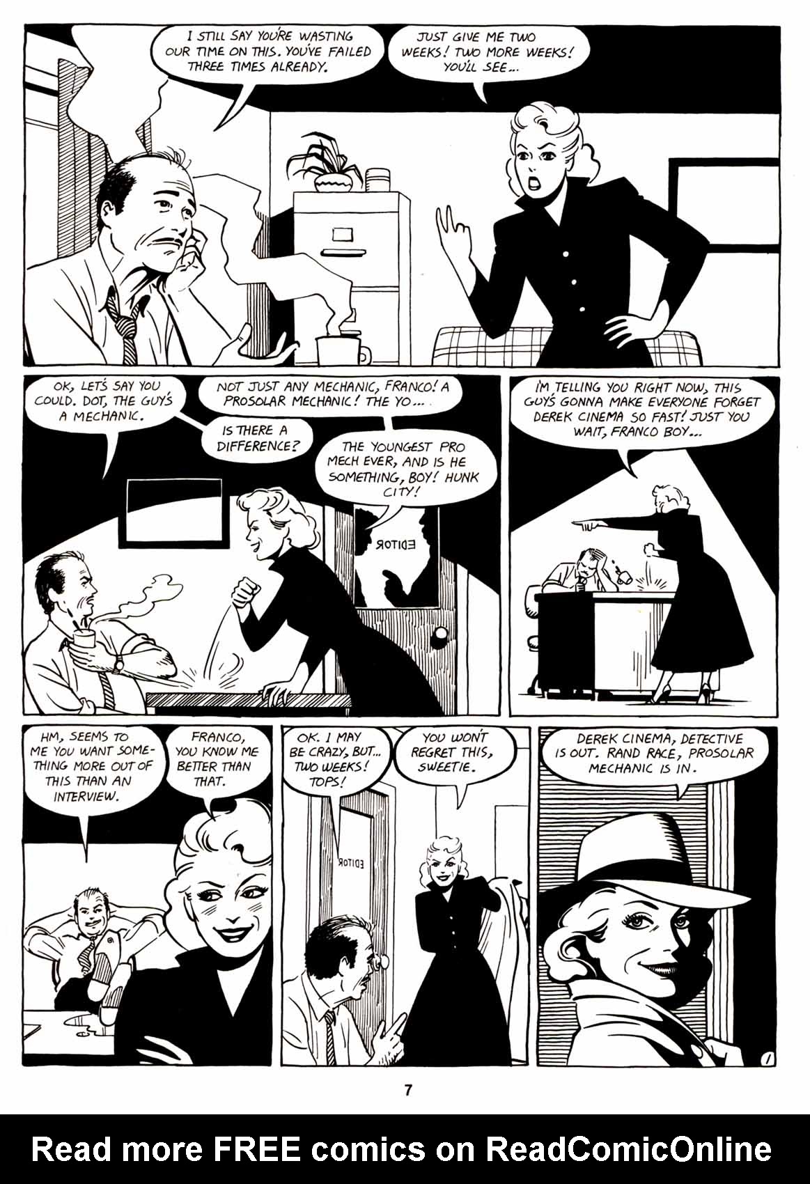 Read online Love and Rockets (1982) comic -  Issue #6 - 9