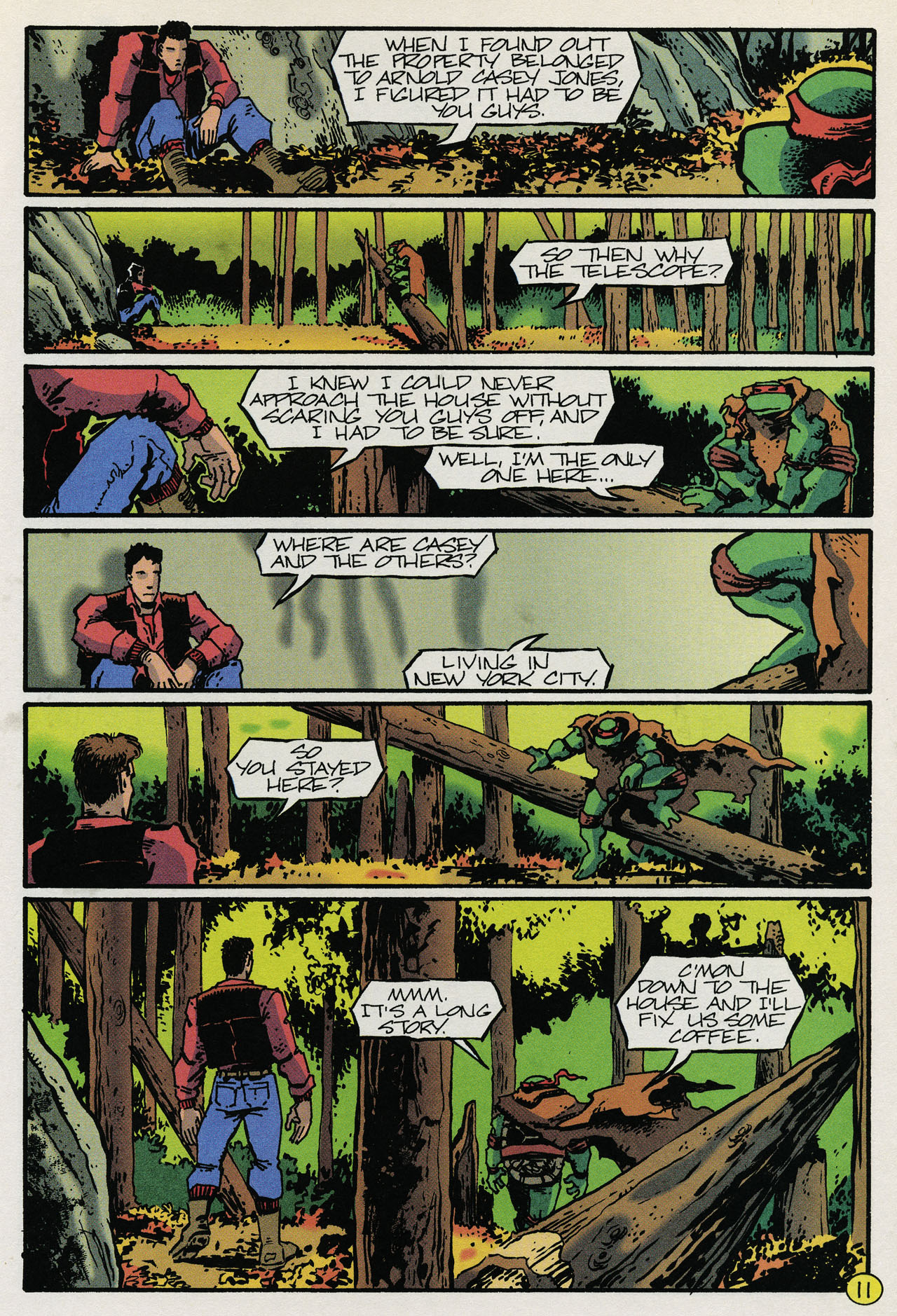 Read online Teenage Mutant Ninja Turtles (1993) comic -  Issue #4 - 13