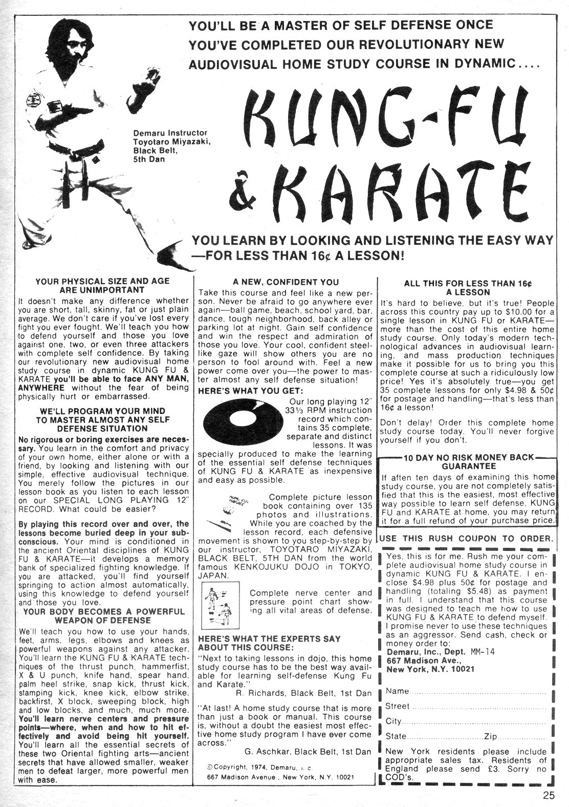 Read online The Deadly Hands of Kung Fu comic -  Issue #30 - 25