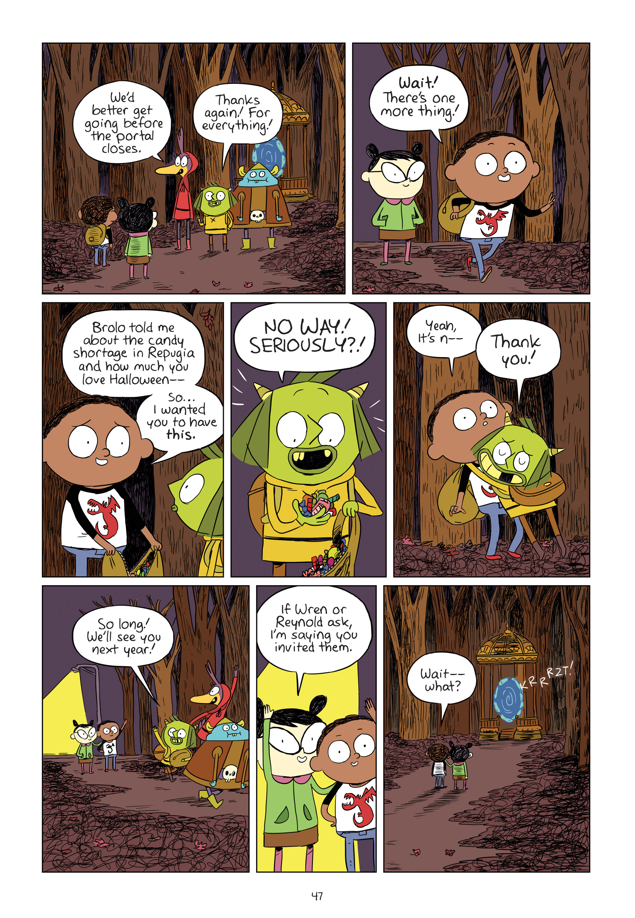 Read online Costume Quest: Invasion of the Candy Snatchers comic -  Issue # Full - 47