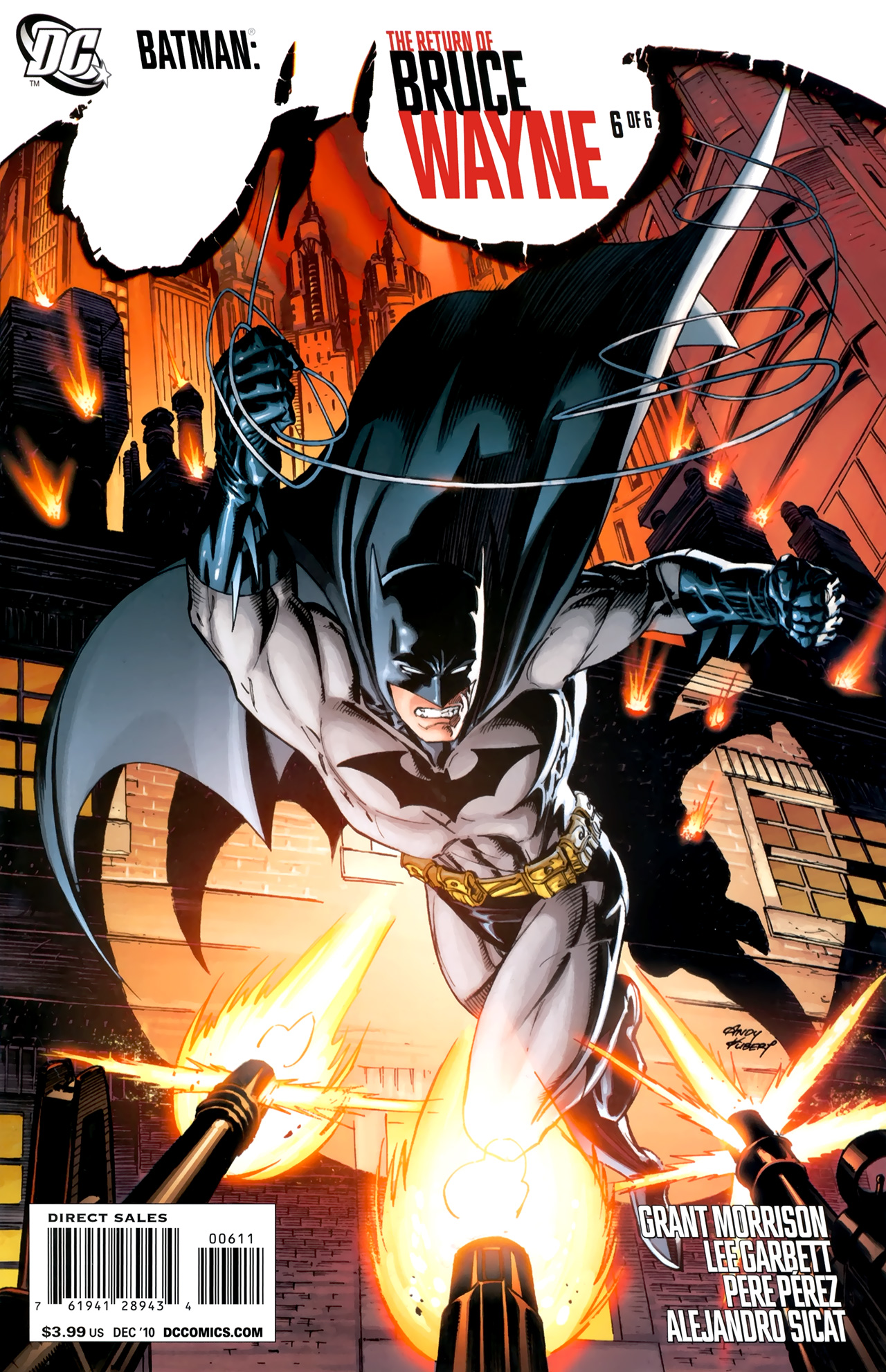 Read online Batman: The Return of Bruce Wayne comic -  Issue #6 - 1
