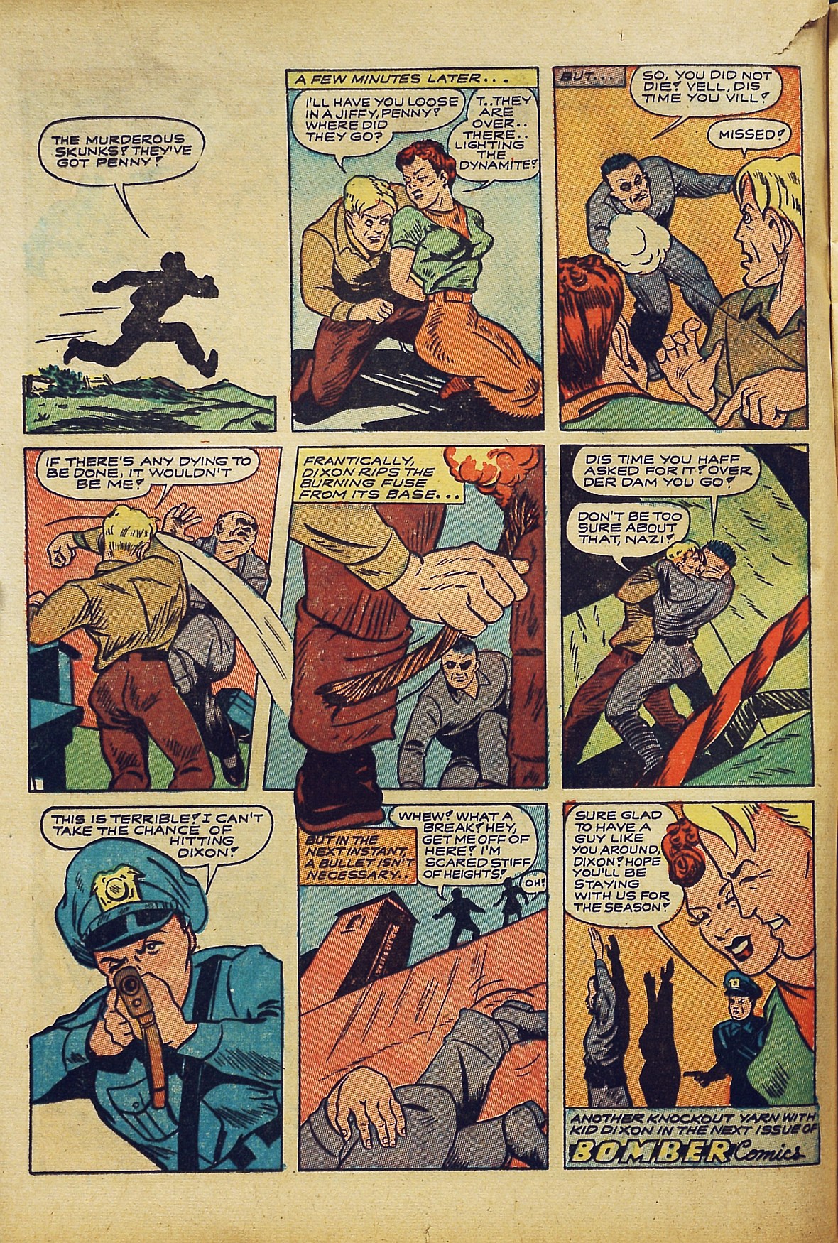 Read online Bomber Comics comic -  Issue #1 - 22