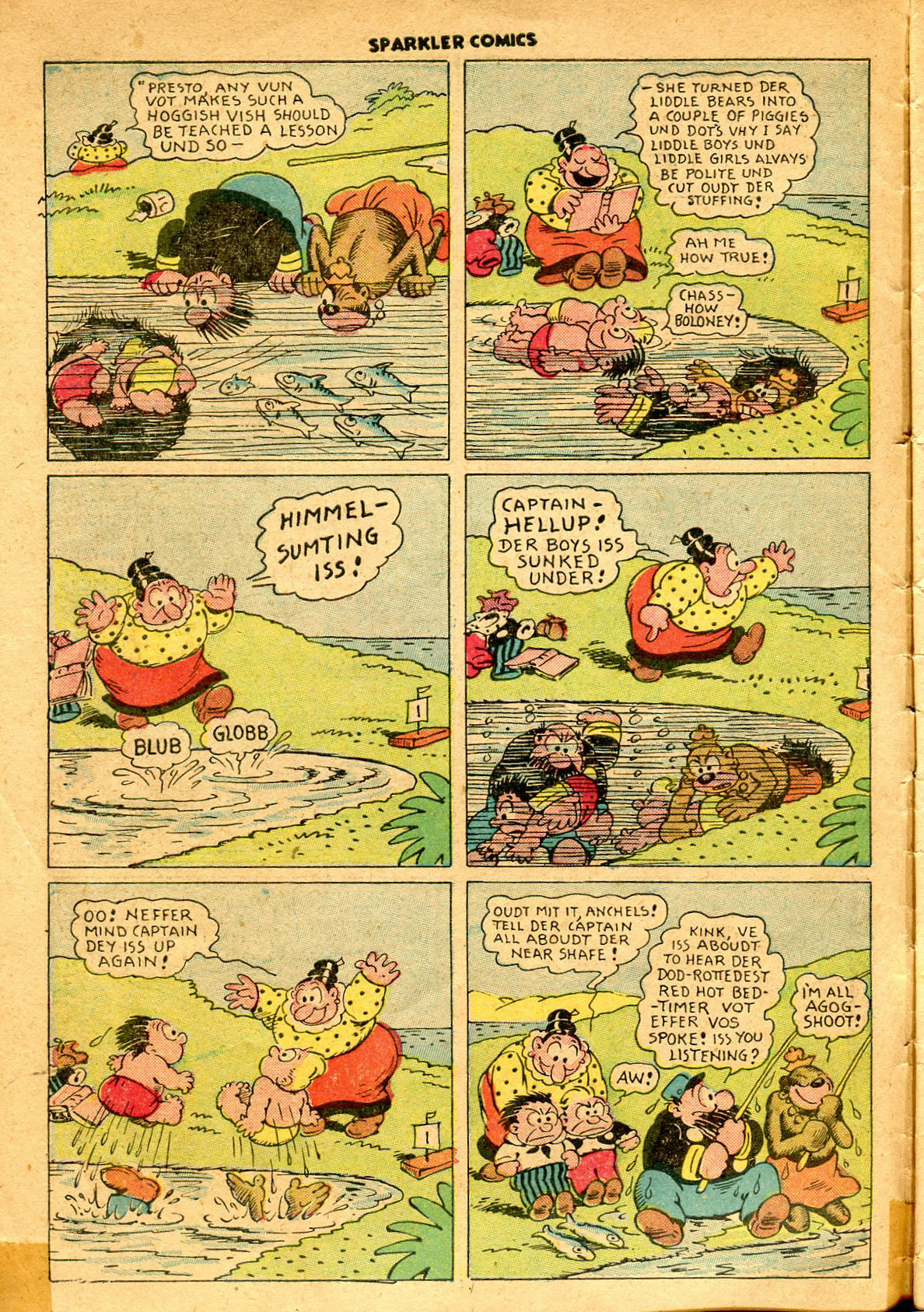 Read online Sparkler Comics comic -  Issue #32 - 6