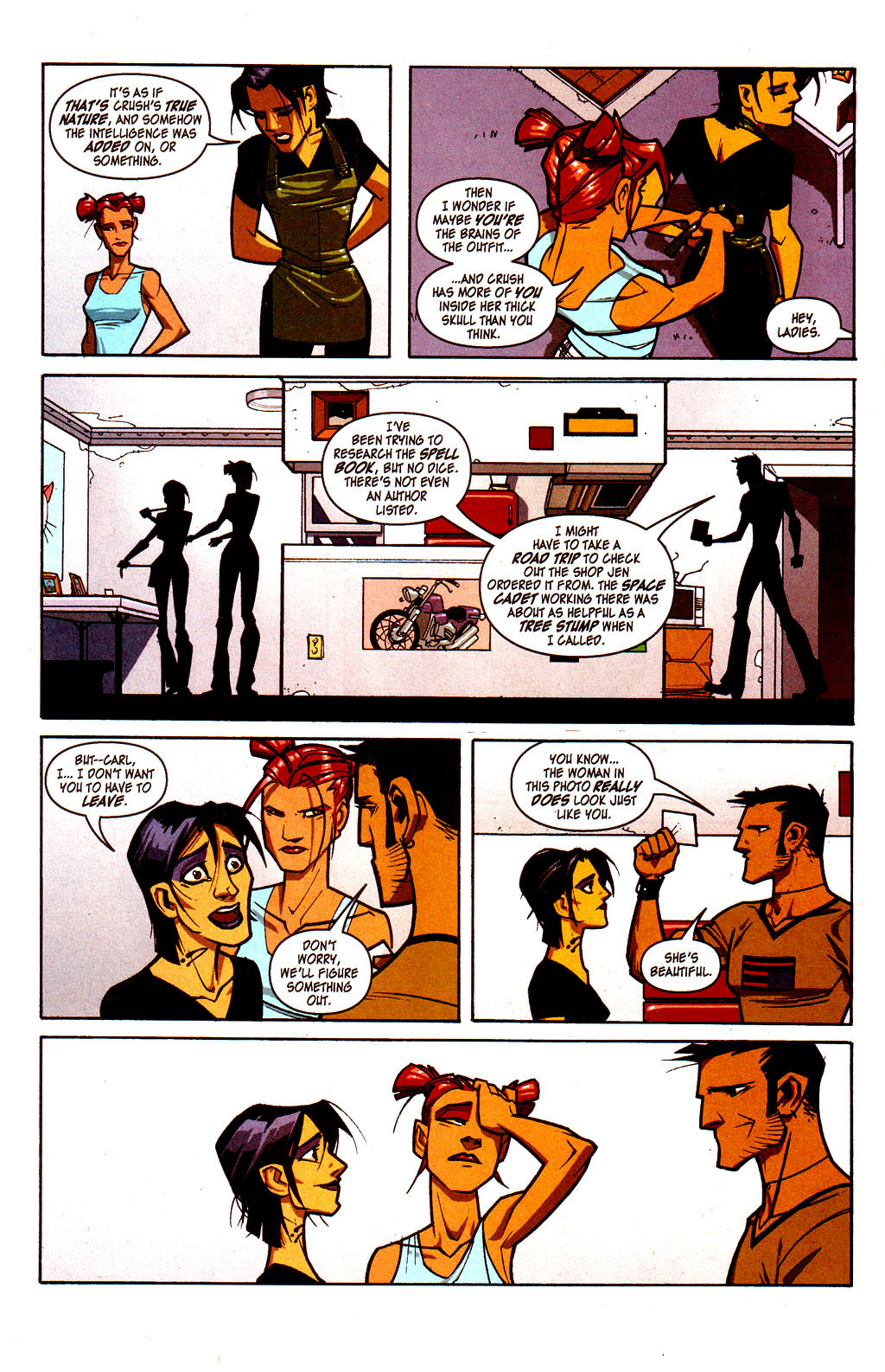 Read online Crush comic -  Issue #3 - 10