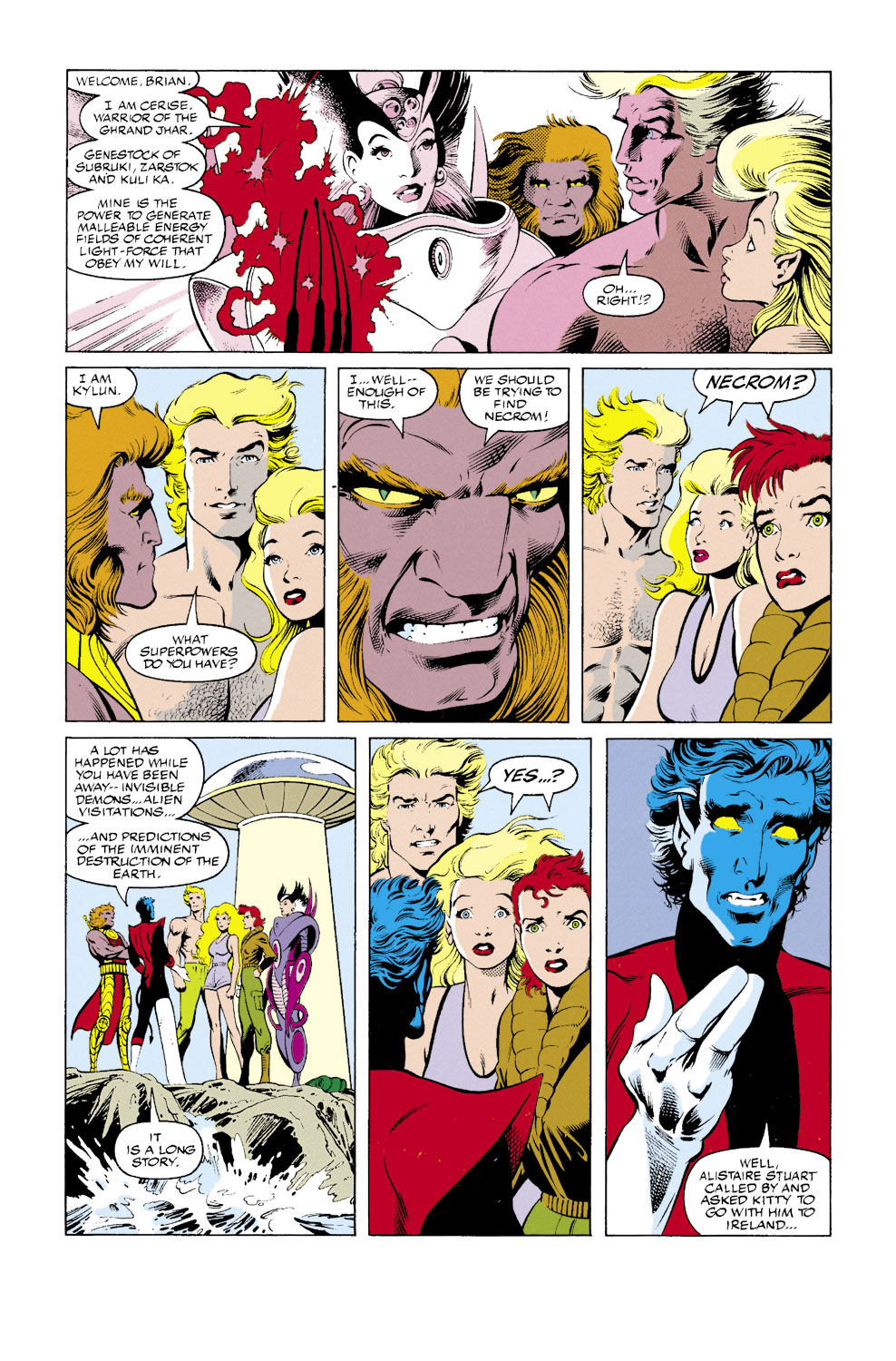 Read online Excalibur (1988) comic -  Issue #47 - 21