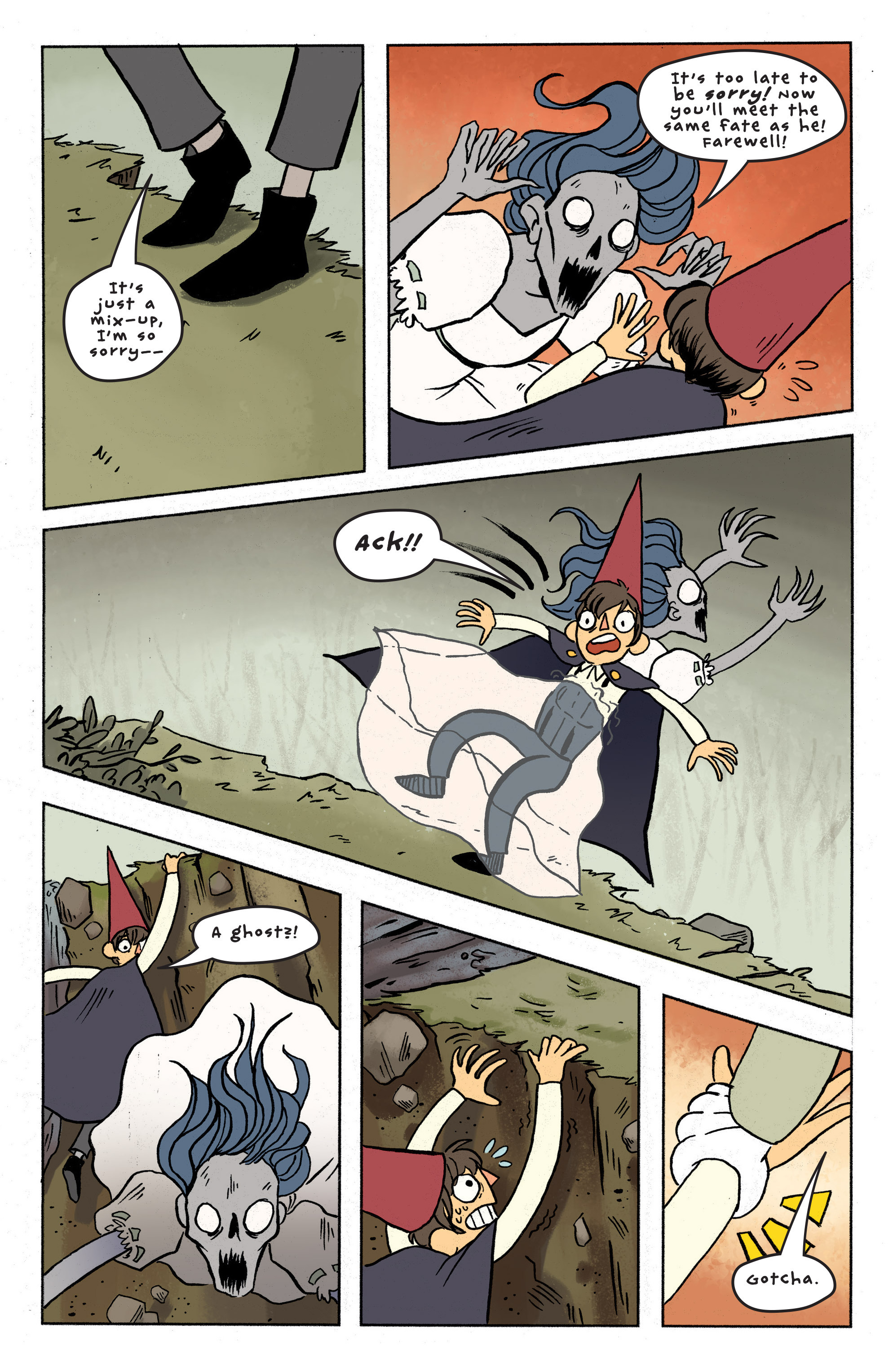 Read online Over the Garden Wall (2016) comic -  Issue #7 - 22