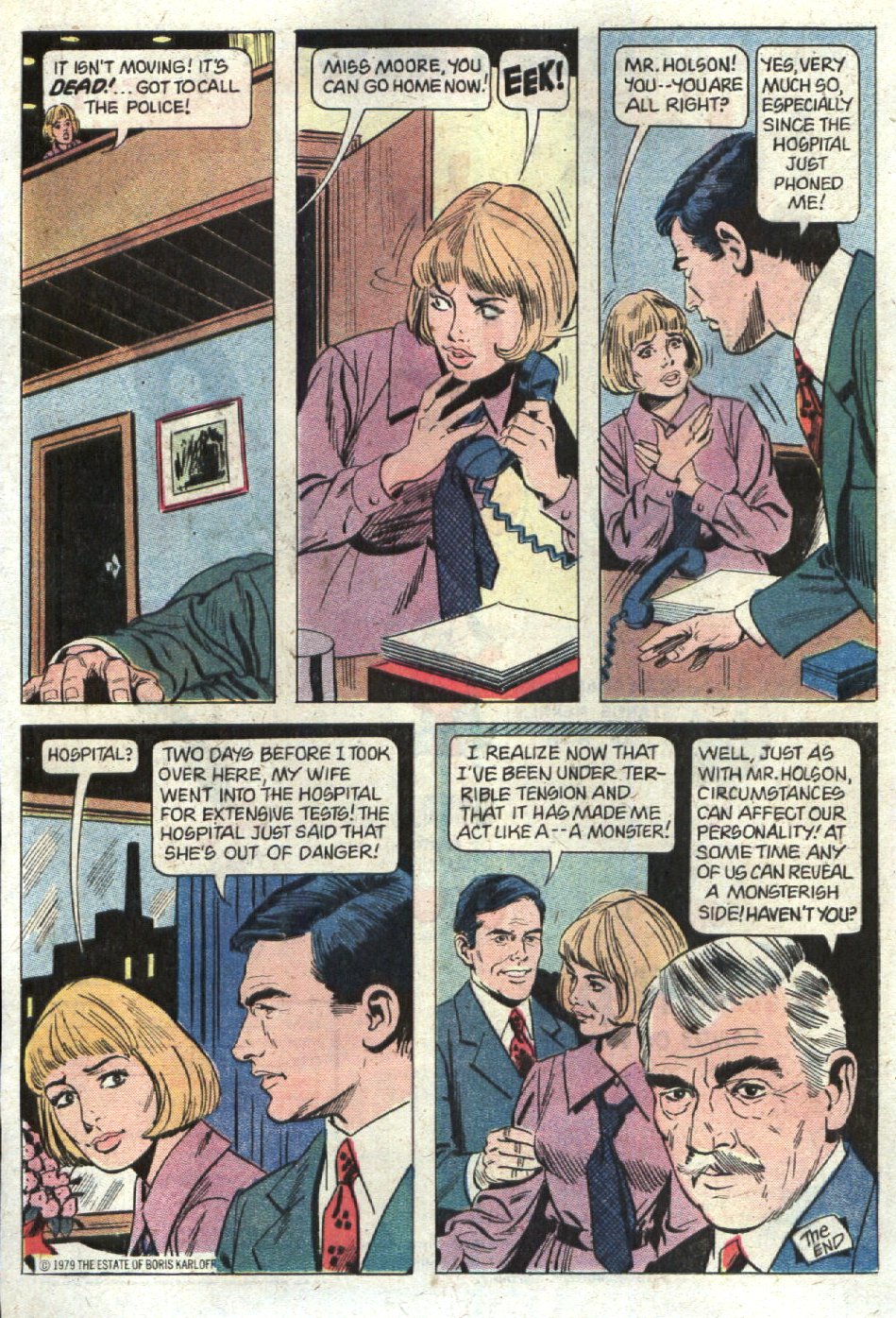 Read online Boris Karloff Tales of Mystery comic -  Issue #92 - 17