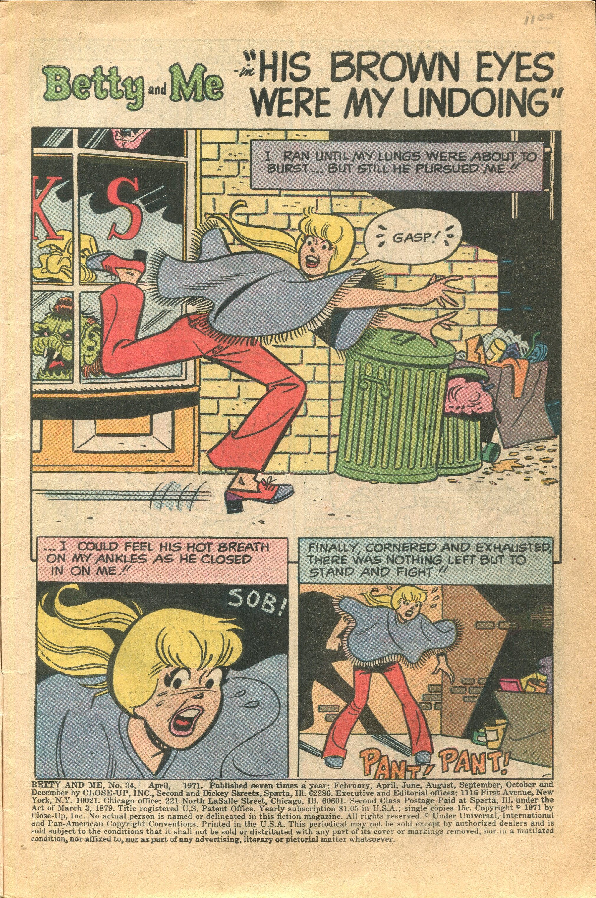 Read online Betty and Me comic -  Issue #34 - 3