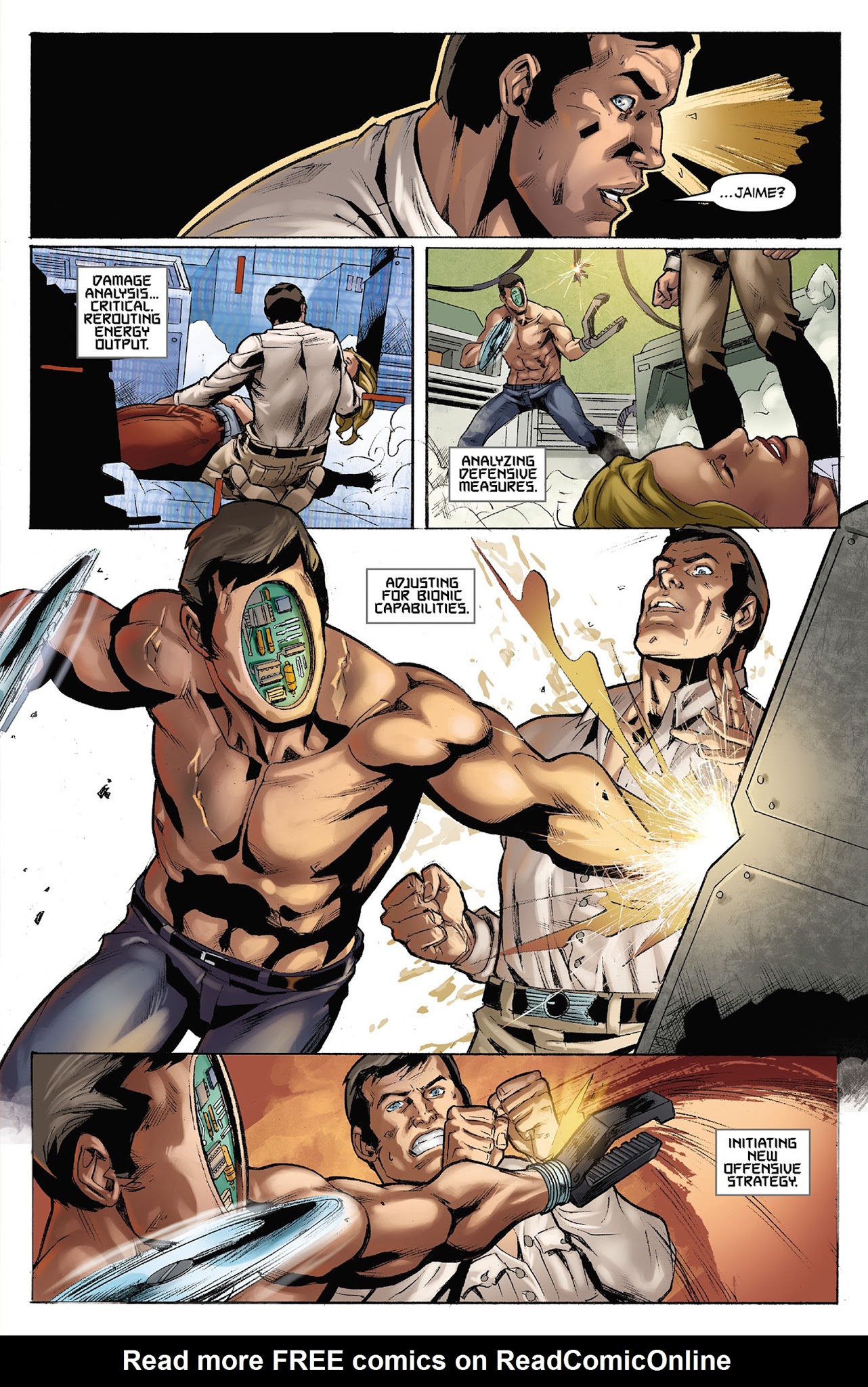 Read online The Six Million Dollar Man: Season Six comic -  Issue #4 - 23
