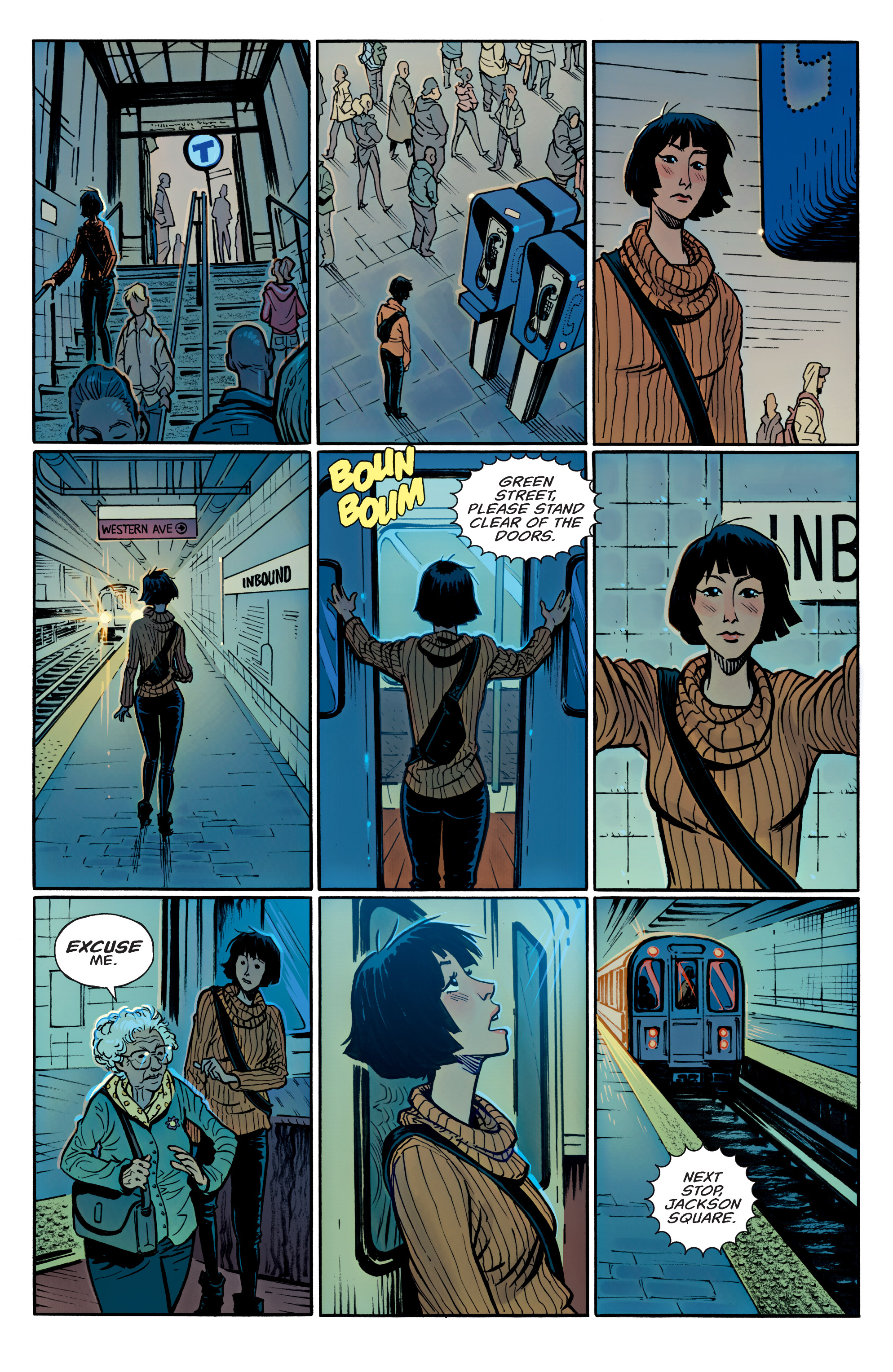 Read online Last Stop On the Red Line comic -  Issue #1 - 21