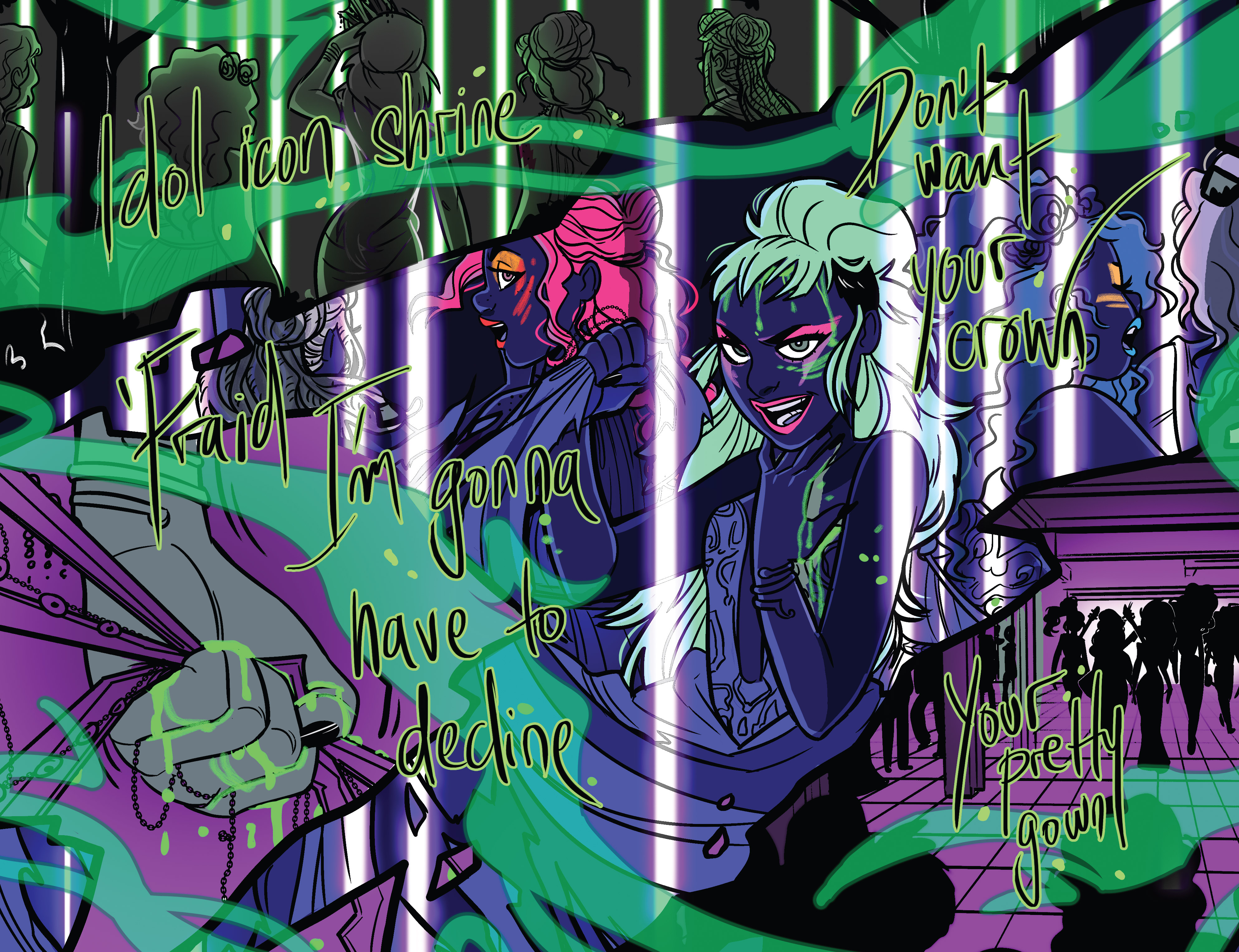 Read online Jem: The Misfits comic -  Issue #5 - 20