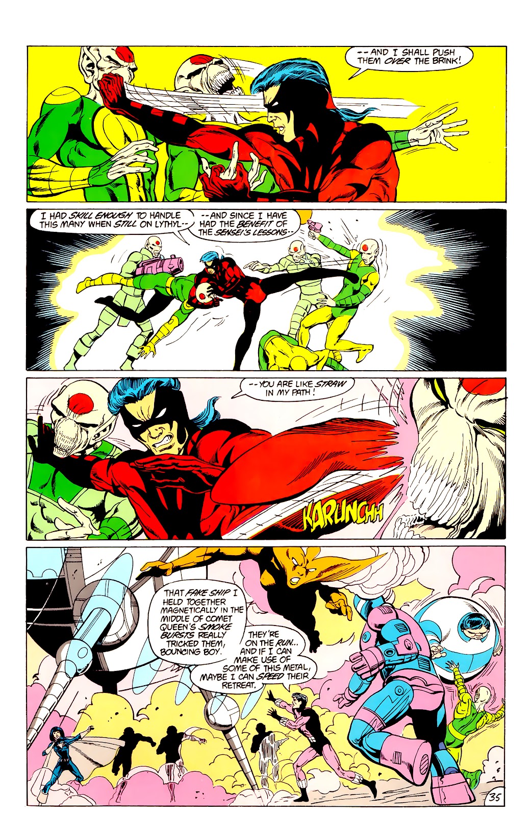 Legion of Super-Heroes (1984) issue Annual 3 - Page 36