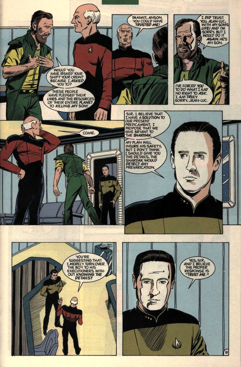 Read online Star Trek: The Next Generation (1989) comic -  Issue #29 - 20