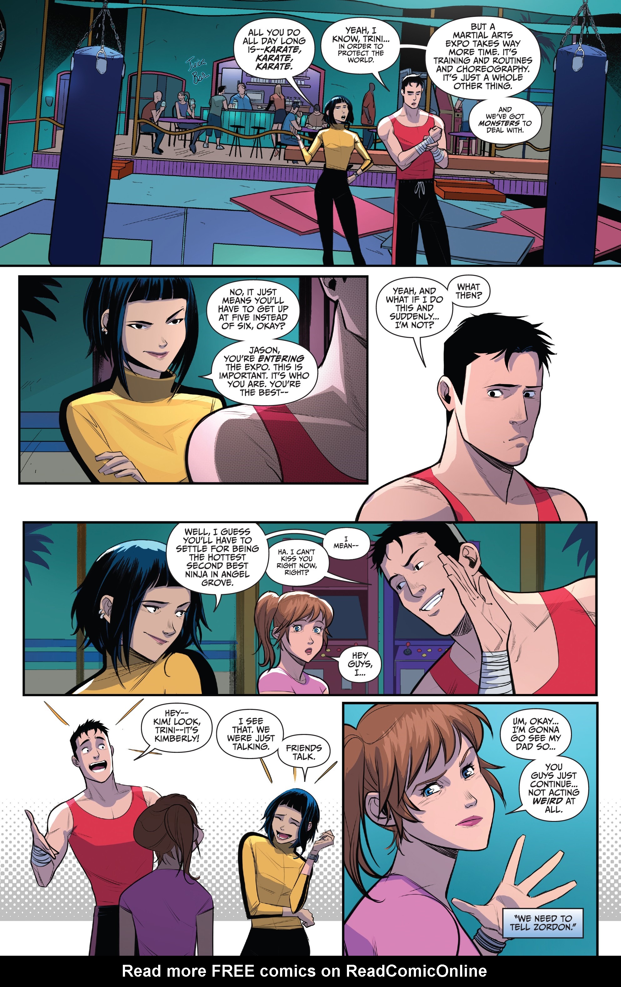 Read online Saban's Go Go Power Rangers comic -  Issue #17 - 10