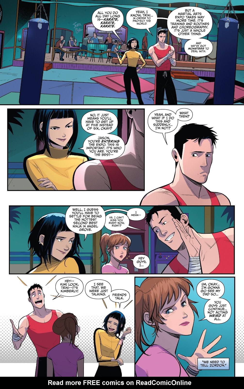 Saban's Go Go Power Rangers issue 17 - Page 10