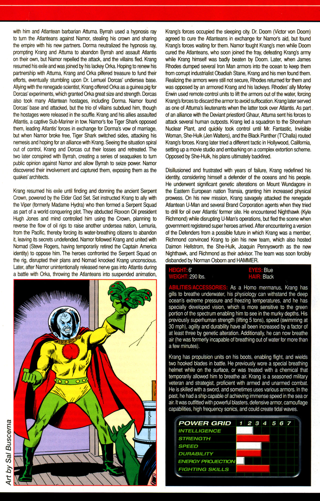 Read online Official Handbook of the Marvel Universe A To Z Update comic -  Issue #1 - 29