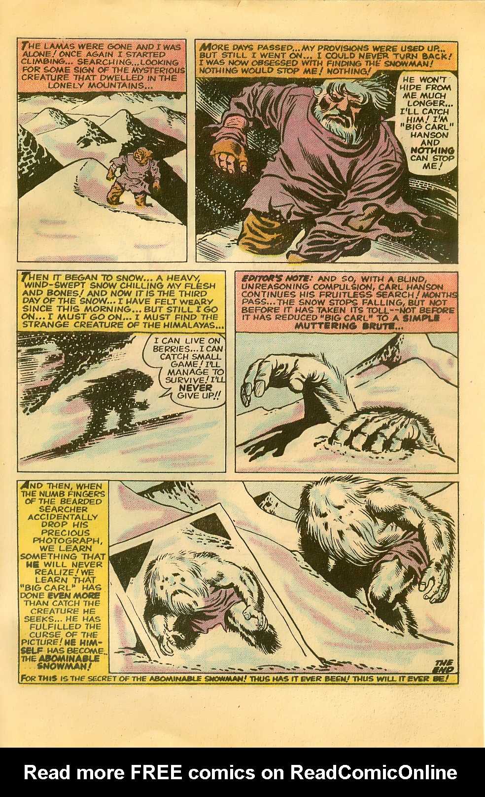 Read online Tomb of Darkness comic -  Issue #19 - 33