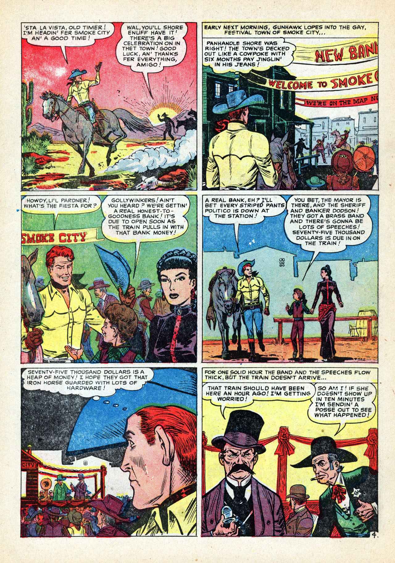 Read online The Gunhawk comic -  Issue #15 - 6