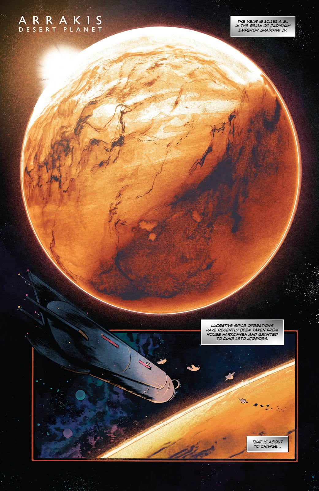 Dune: Blood of the Sardaukar issue 1 - Page 3