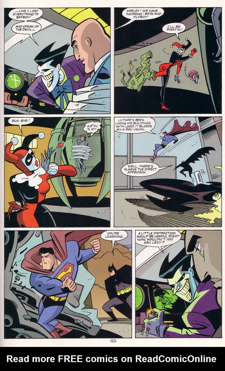 Read online Batman & Superman Adventures: World's Finest comic -  Issue # Full - 56