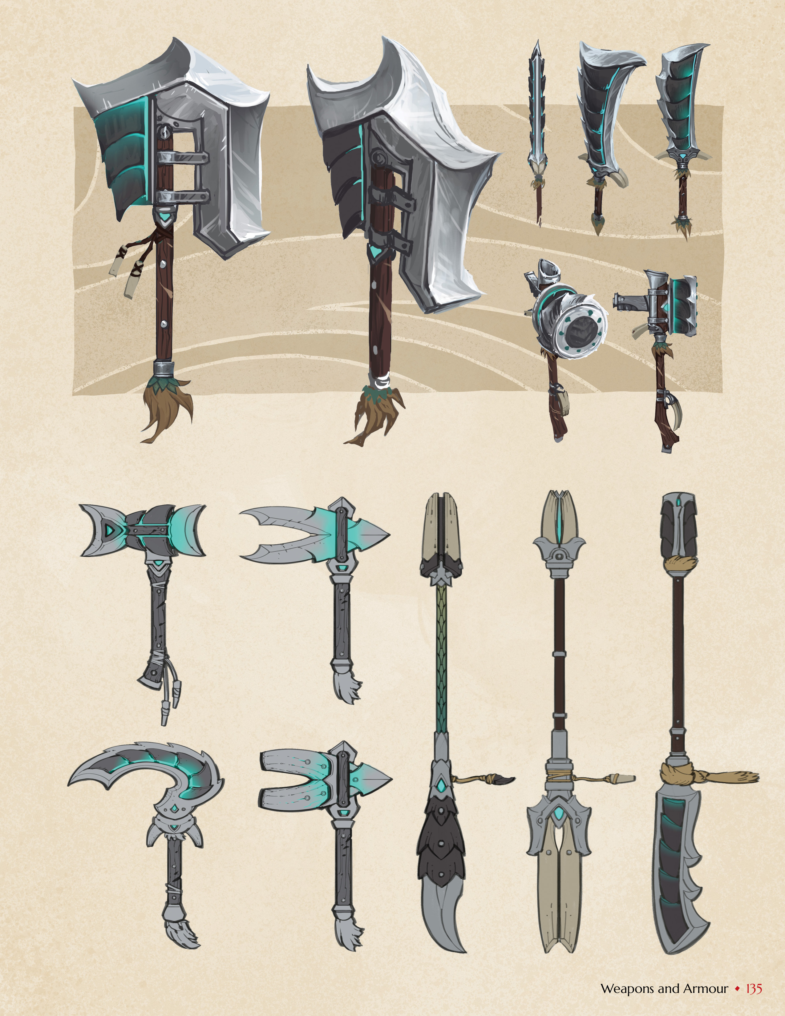 Read online The Art of Dauntless comic -  Issue # TPB - 117