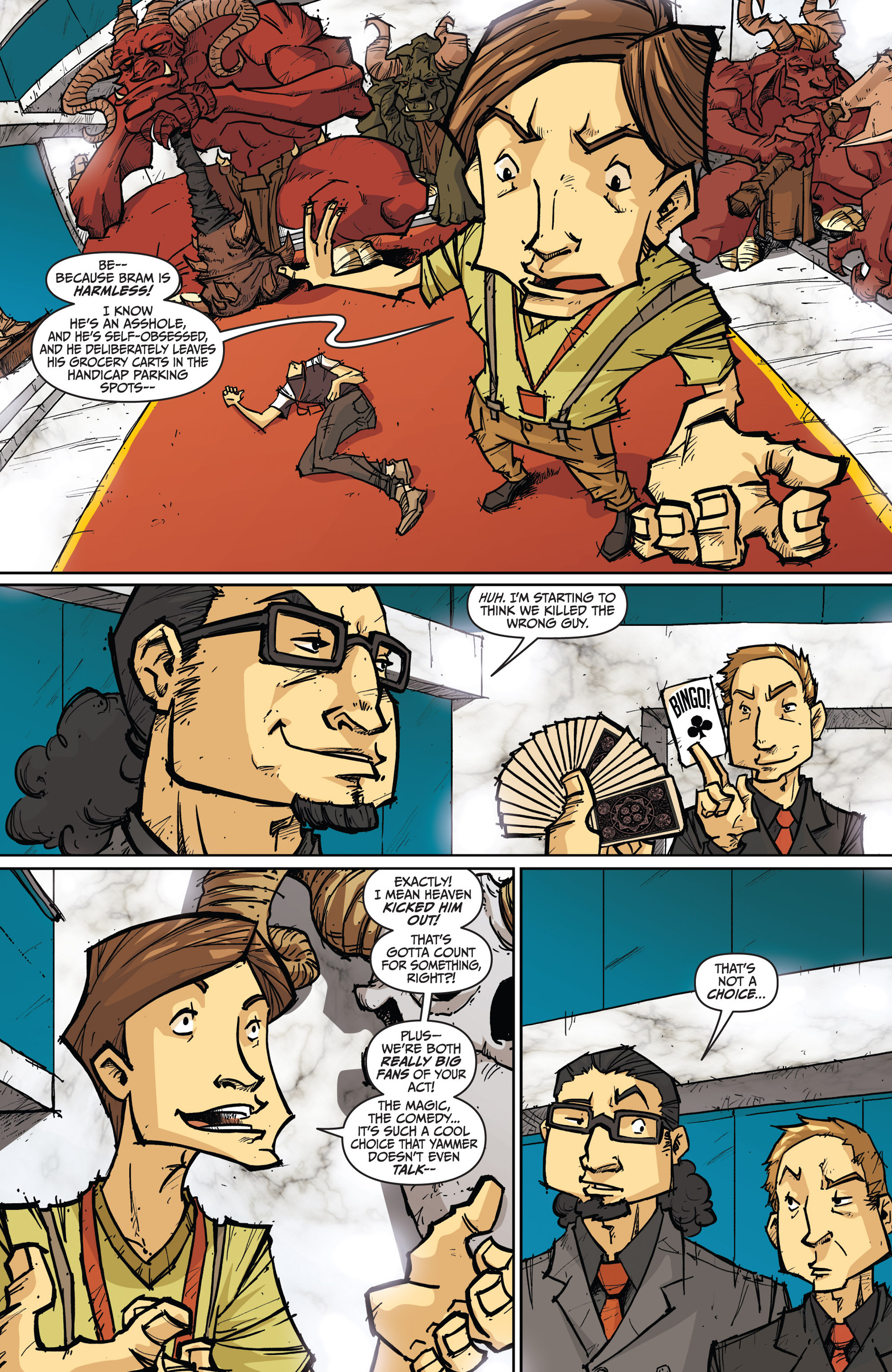 Read online The End Times of Bram and Ben comic -  Issue #4 - 4