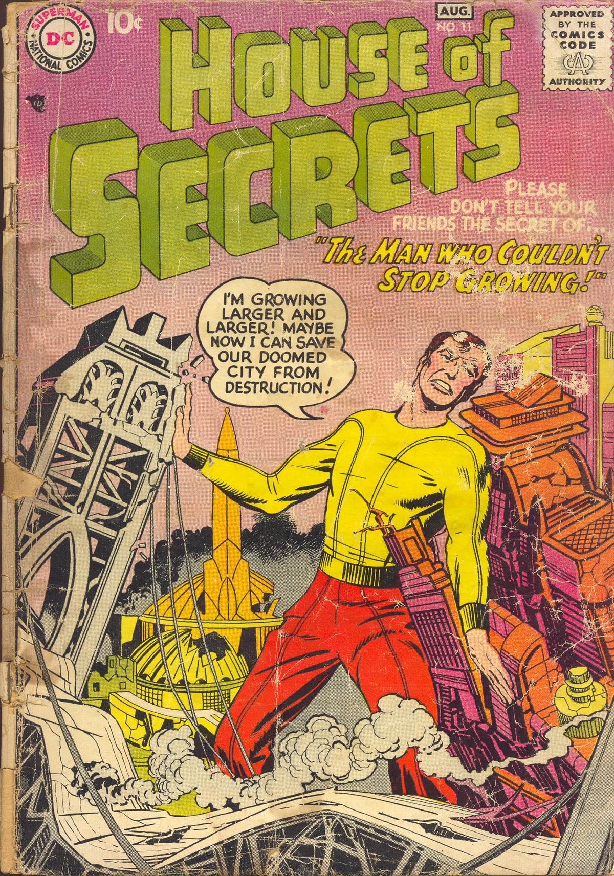 Read online House of Secrets (1956) comic -  Issue #11 - 1