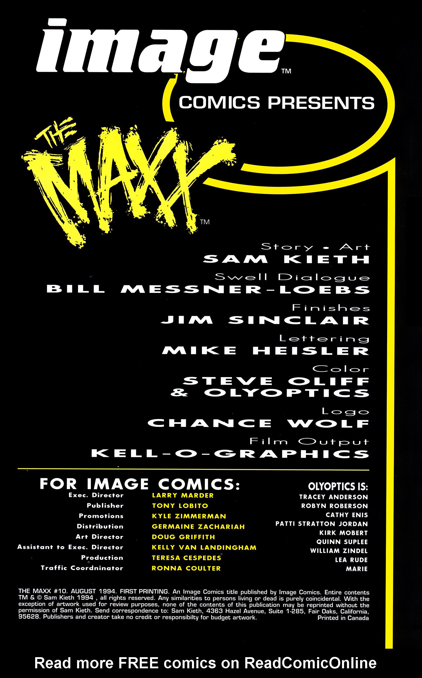 Read online The Maxx (1993) comic -  Issue #10 - 2