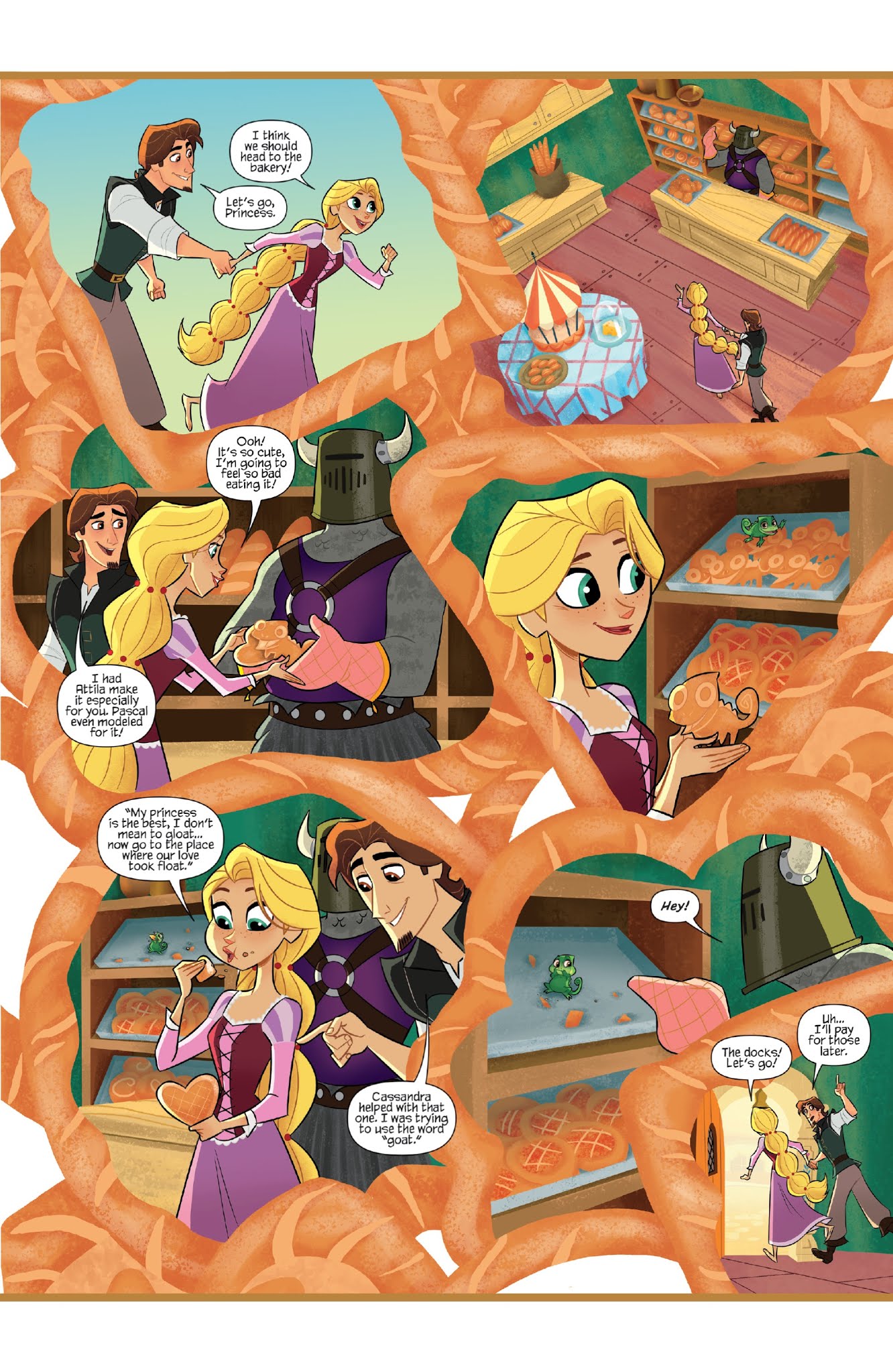 Read online Tangled: The Series: Hair-Raising Adventures comic -  Issue #3 - 7