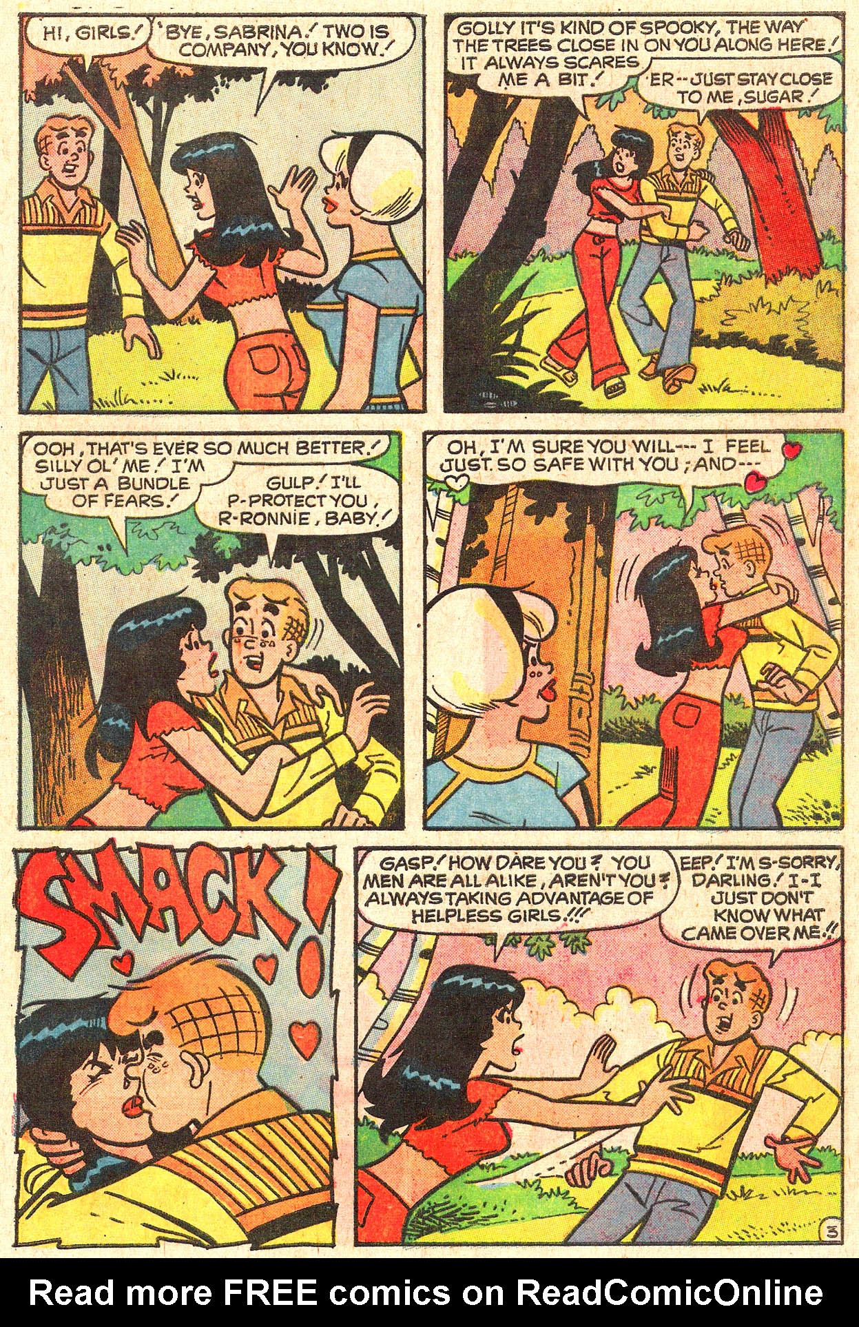 Read online Sabrina The Teenage Witch (1971) comic -  Issue #16 - 21