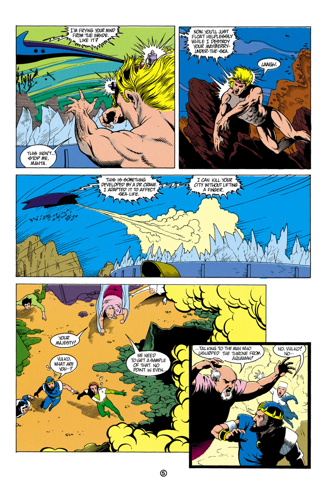 Read online Aquaman (1991) comic -  Issue #6 - 6