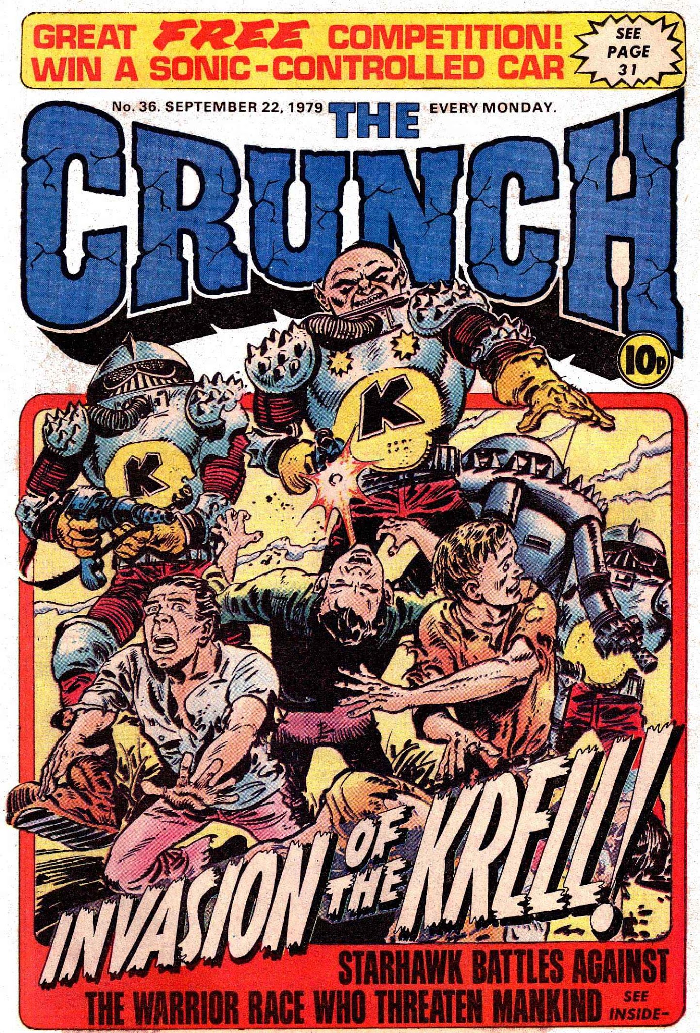 Read online The Crunch comic -  Issue #36 - 1