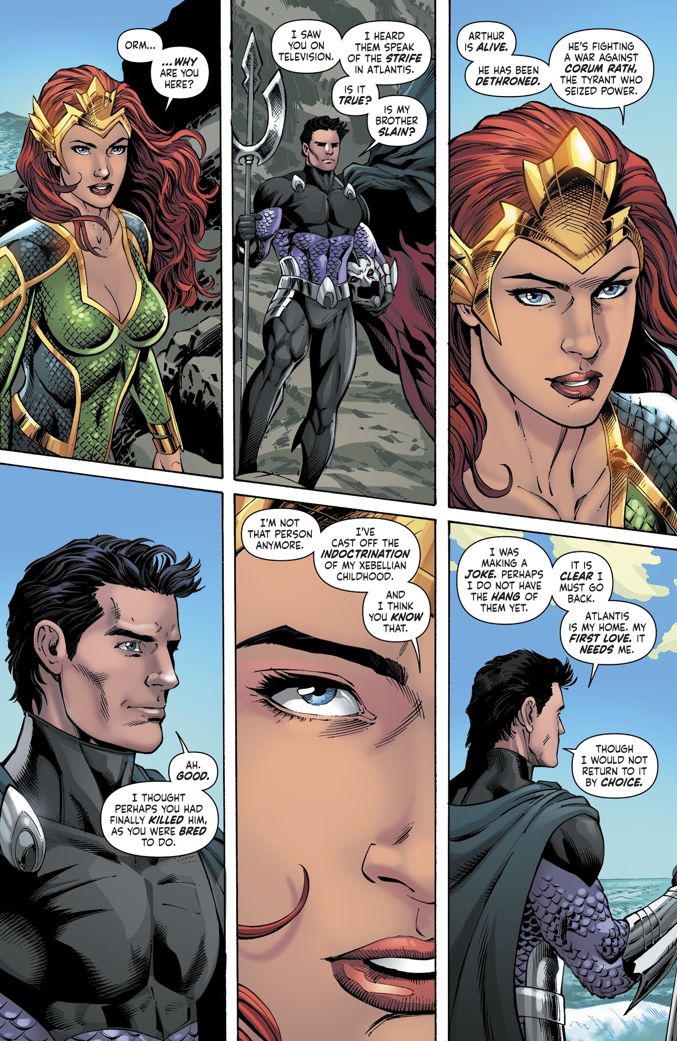 Read online Mera: Queen of Atlantis comic -  Issue #2 - 10