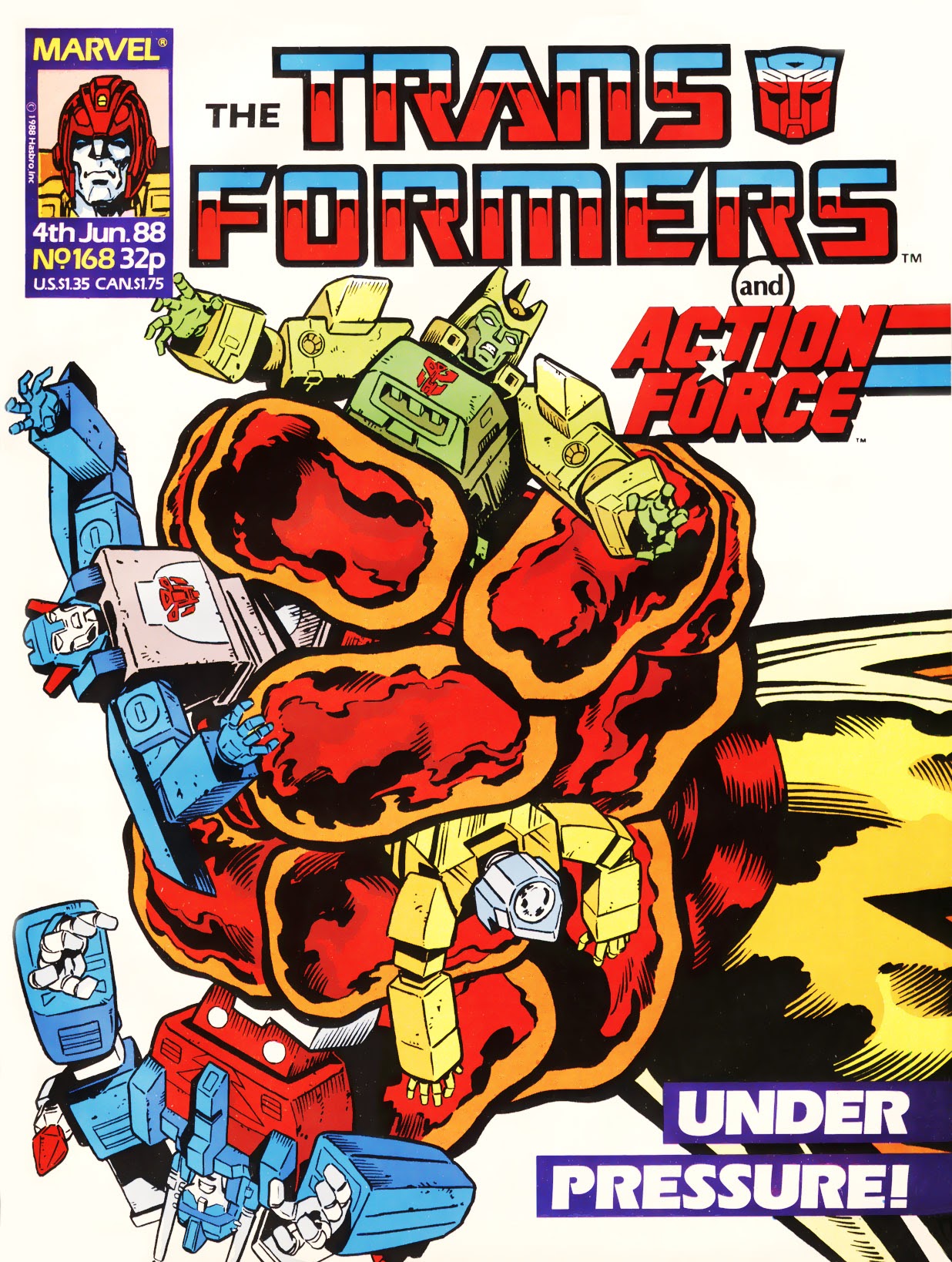 Read online The Transformers (UK) comic -  Issue #168 - 1